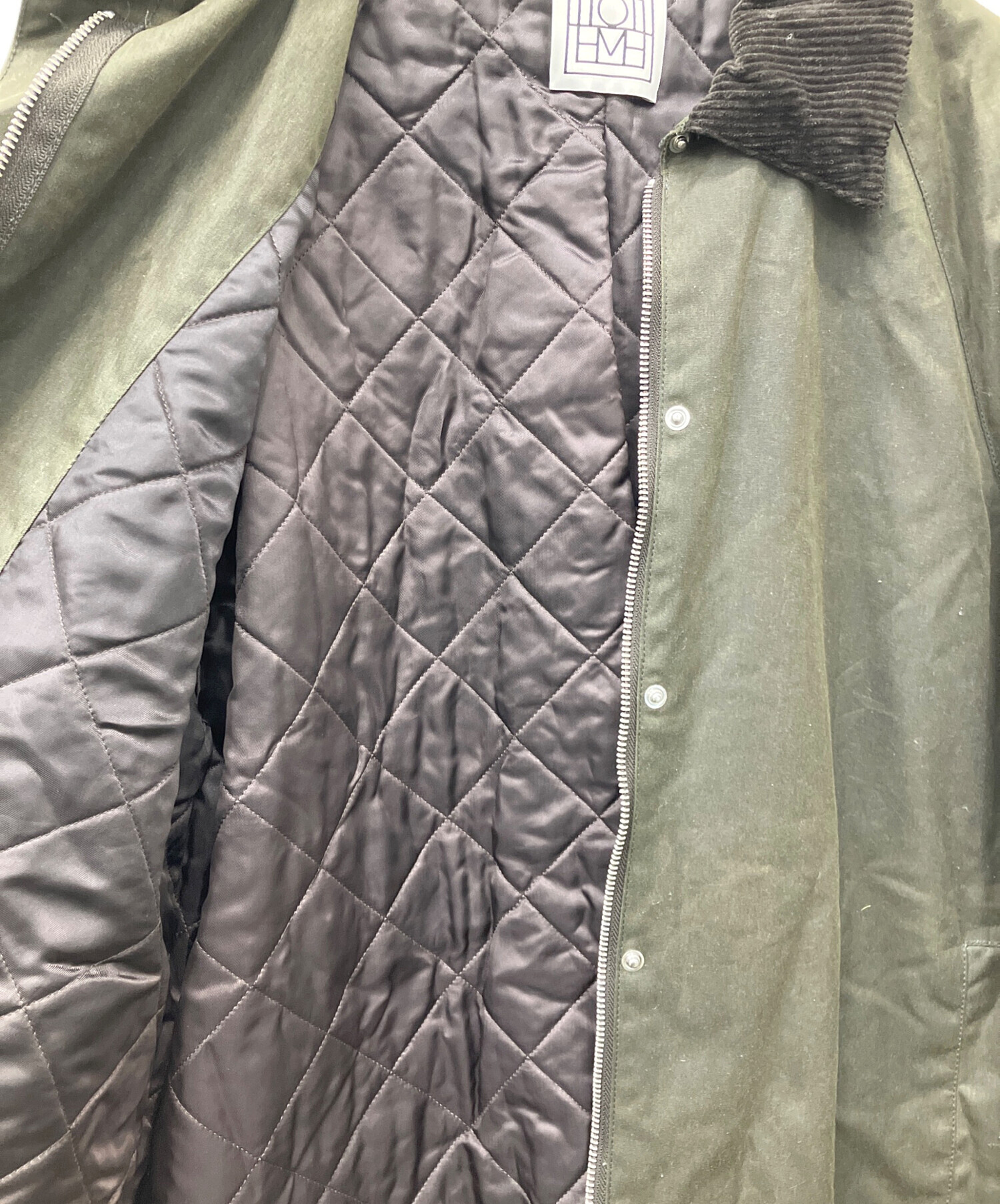 toteme country coat 32サイズ 中古・古着通販】toteme (トーテム) COUNTRY COAT カーキ サイズ:32