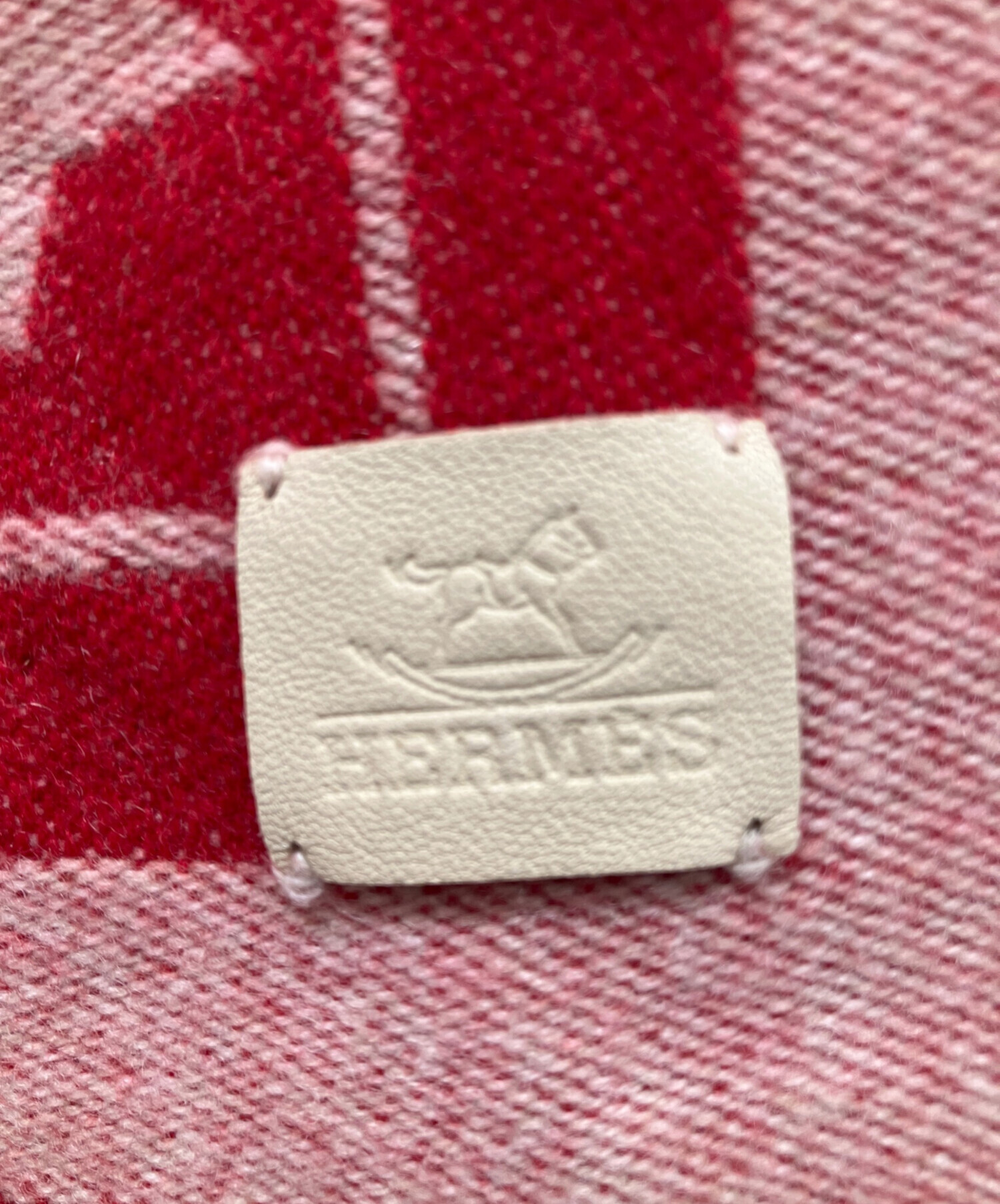 中古・古着通販】HERMES (エルメス) TIPI BABY おくるみ レッド 