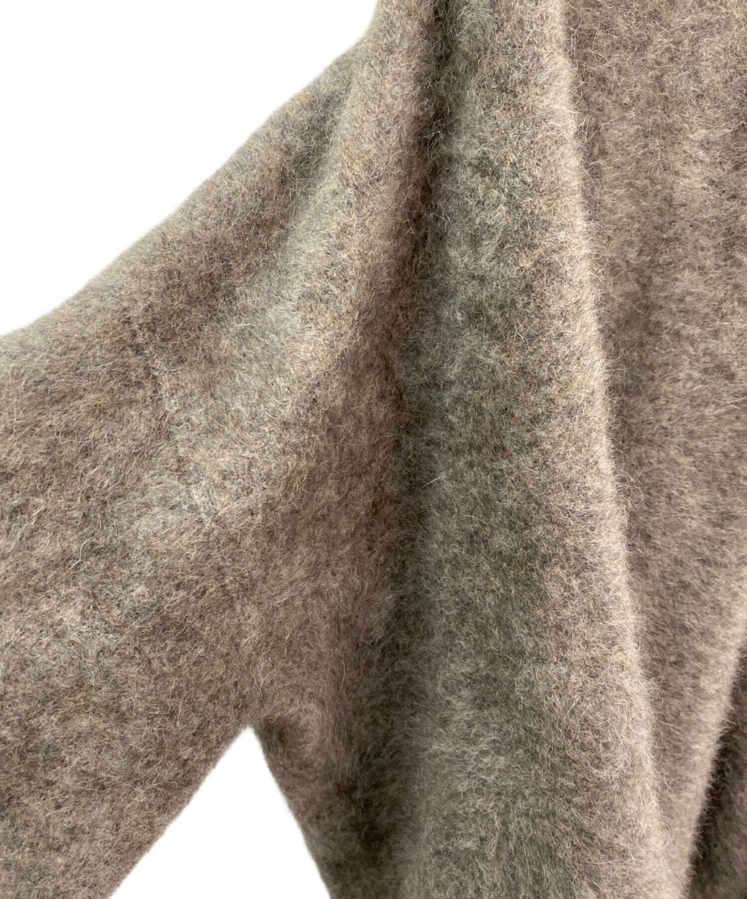 中古・古着通販】Noble (ノーブル) ファーニットパフカーディガン