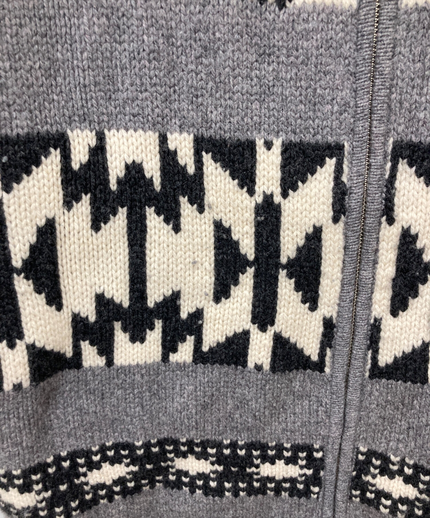 中古・古着通販】FRAMeWORK (フレームワーク) ジャガードZIP