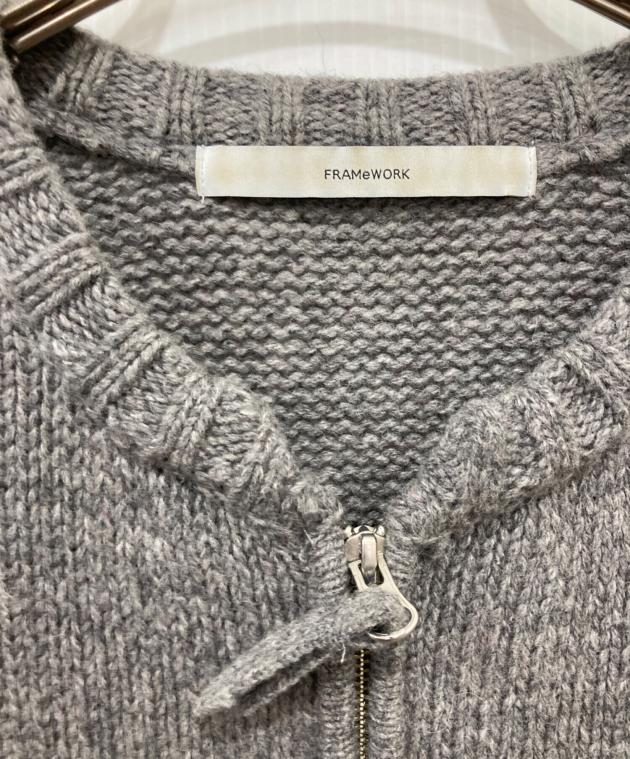中古・古着通販】FRAMeWORK (フレームワーク) ジャガードZIP