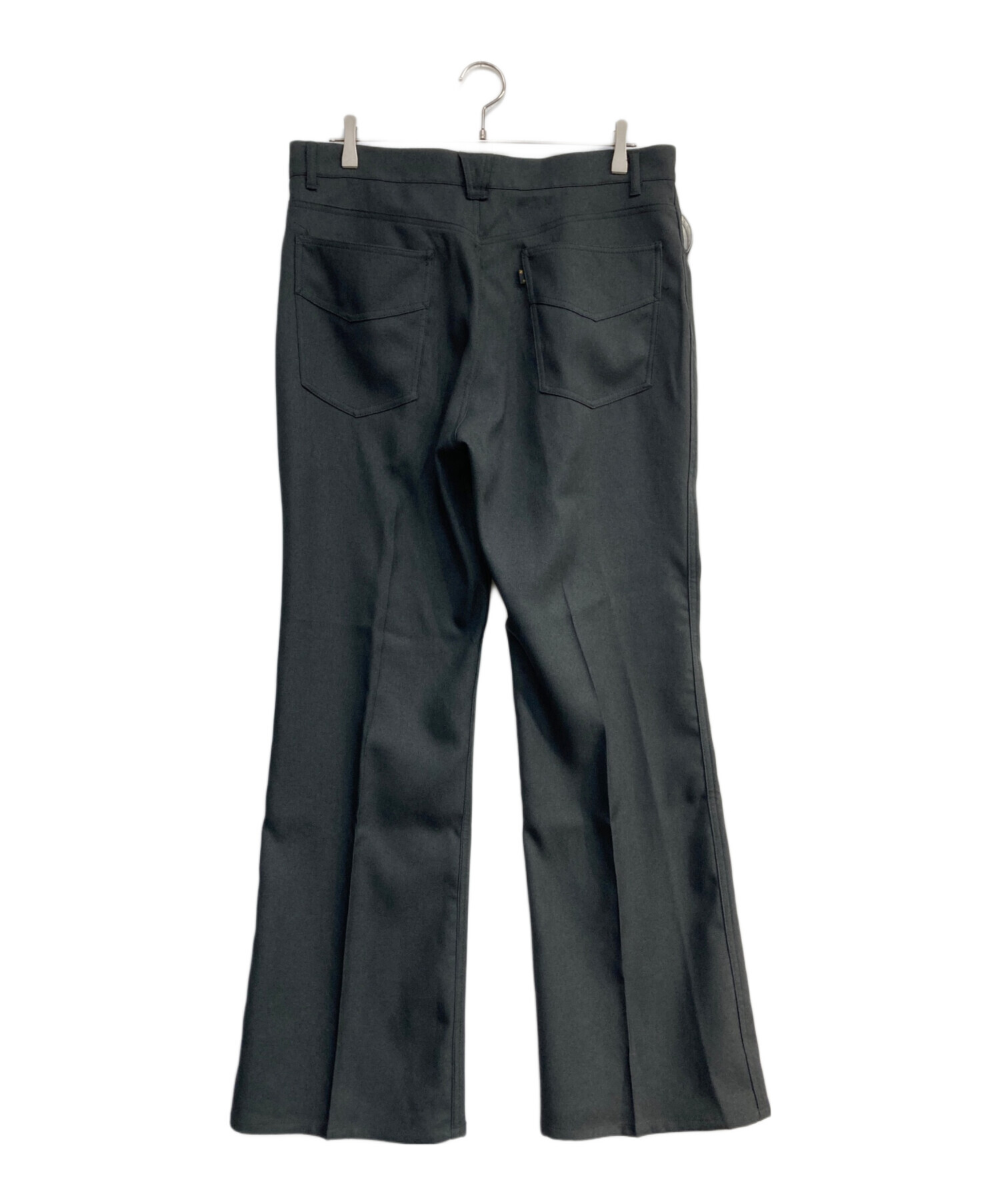 Needles フレアパンツ 中古・古着通販】Needles (ニードルズ) フレアパンツ ブラック サイズ