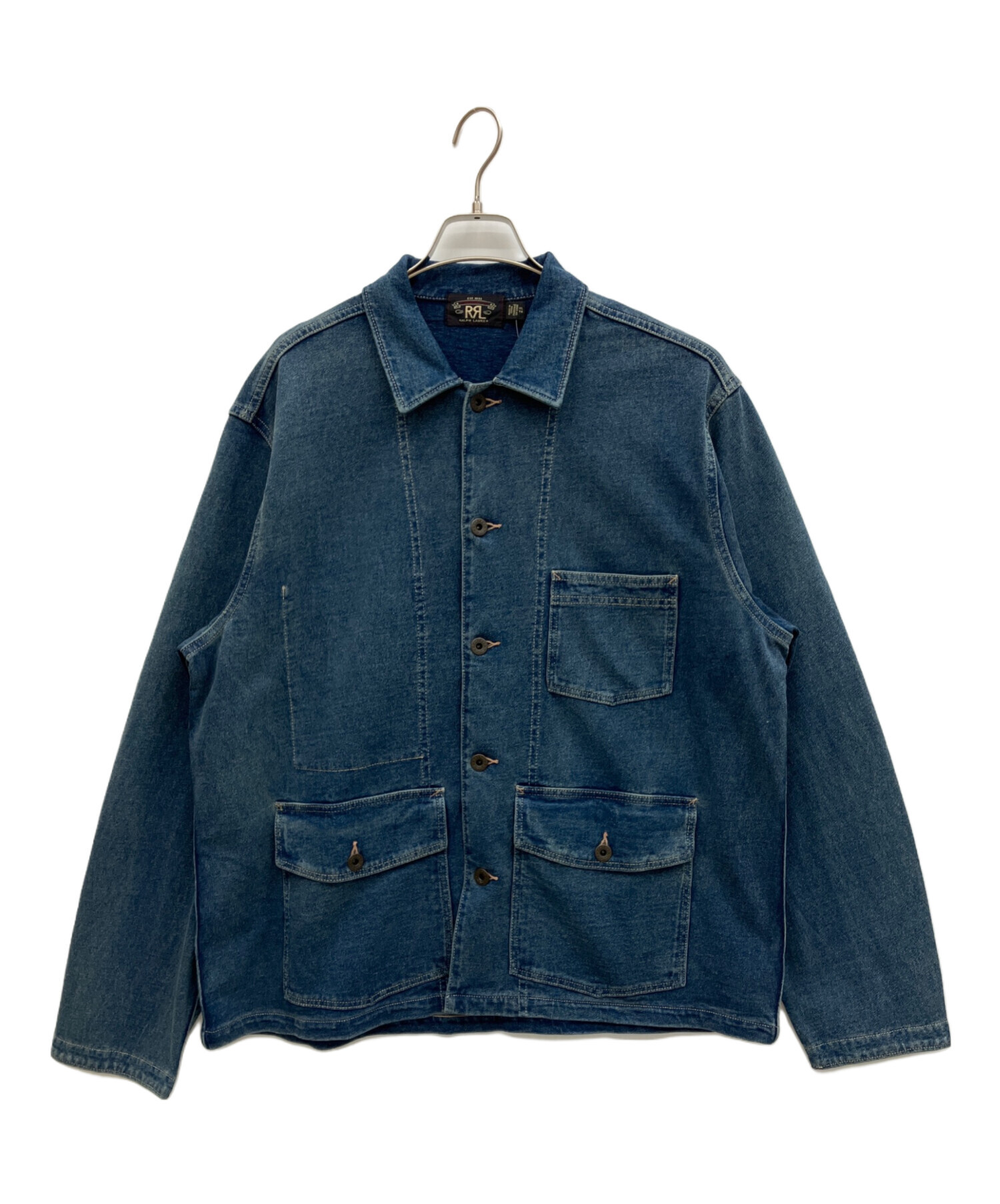 中古・古着通販】RRL (ダブルアールエル) DENIM CHORE JACKET