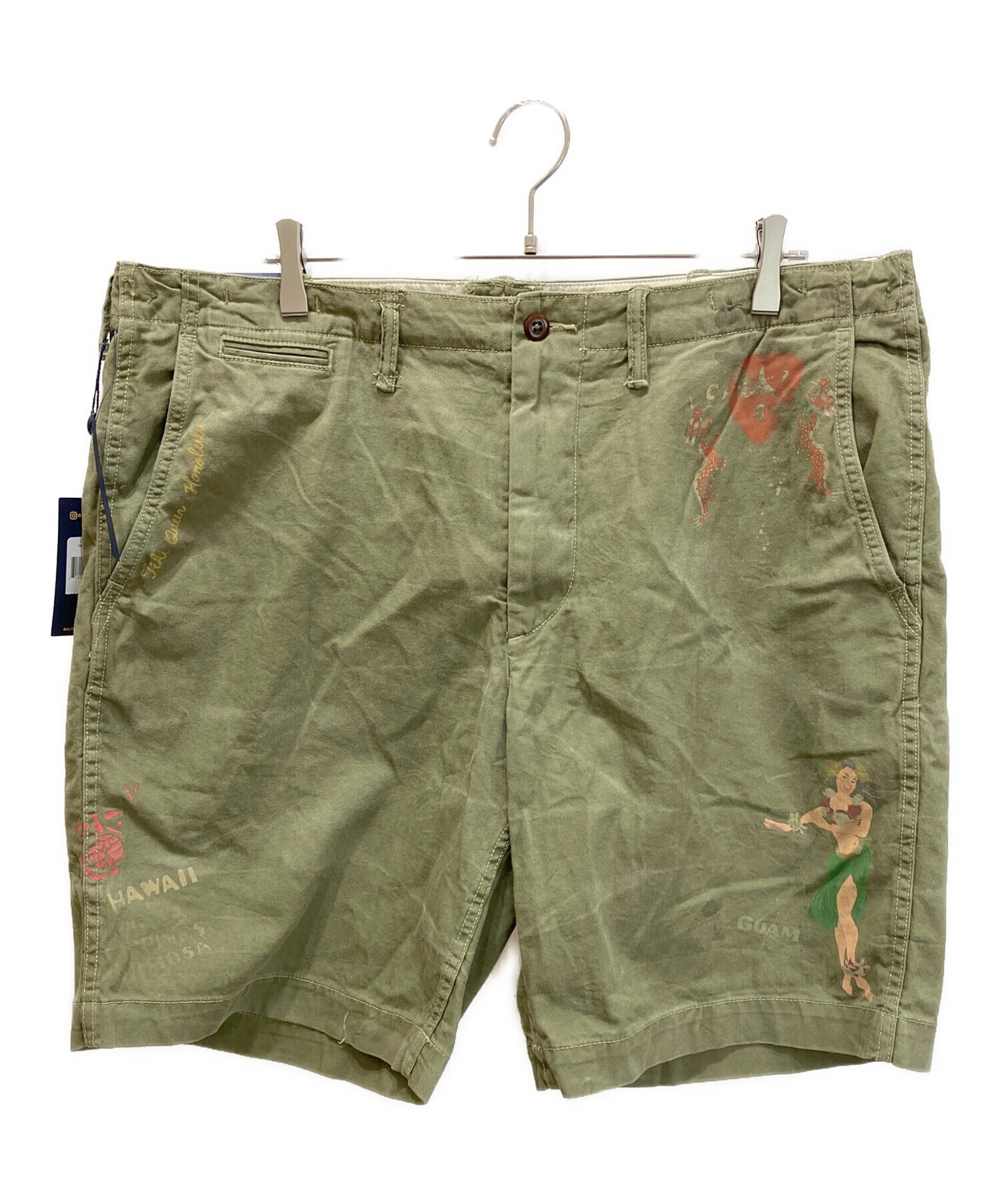 【HBT】90s ラルフローレン ベイカー ショート パンツ ヘリンボーン 古着 中古・古着通販】POLO RALPH LAUREN (ポロ・ラルフローレン) TRENCH