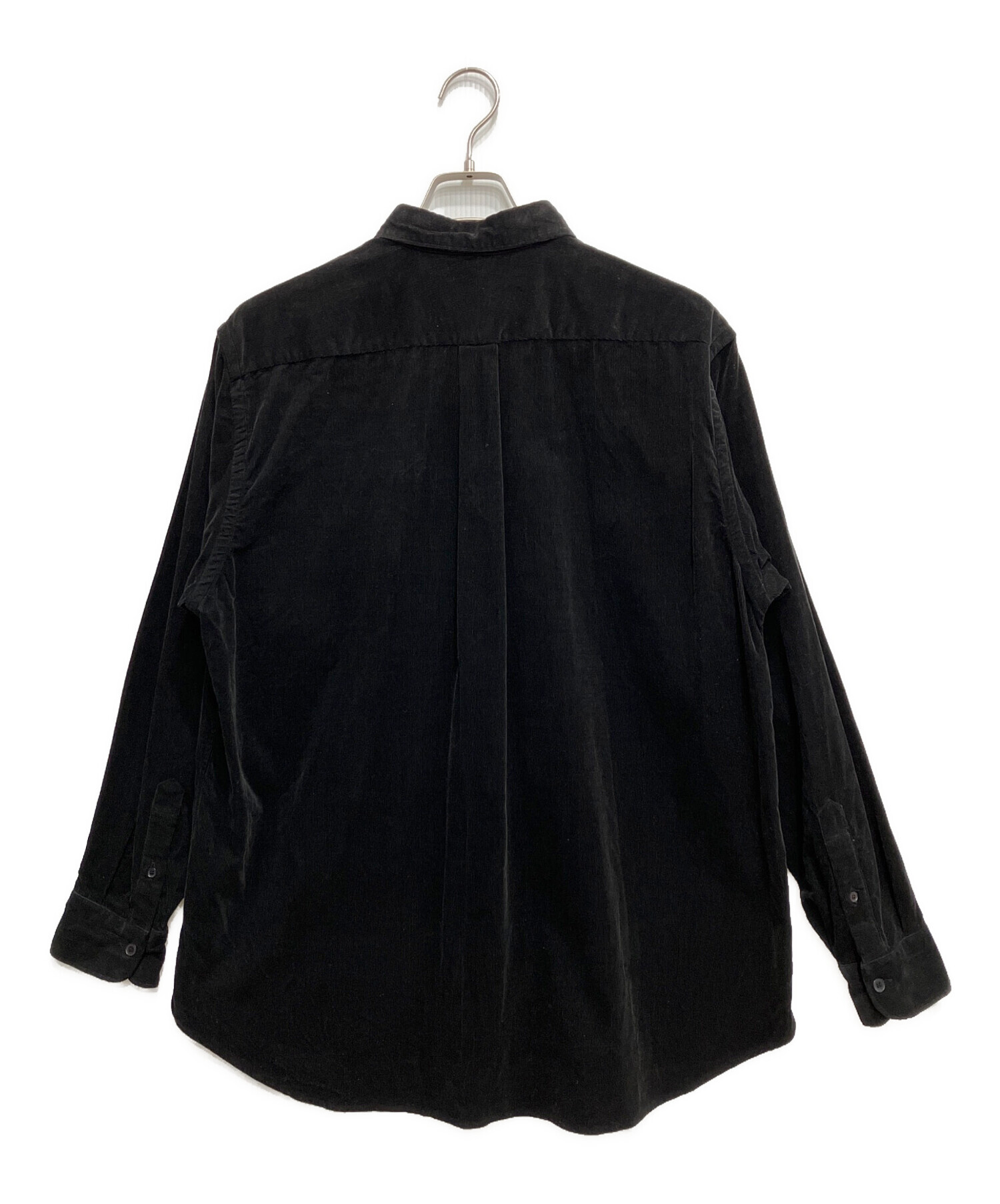 中古・古着通販】COMOLI (コモリ) コーデュロイ コモリシャツ ブラック 