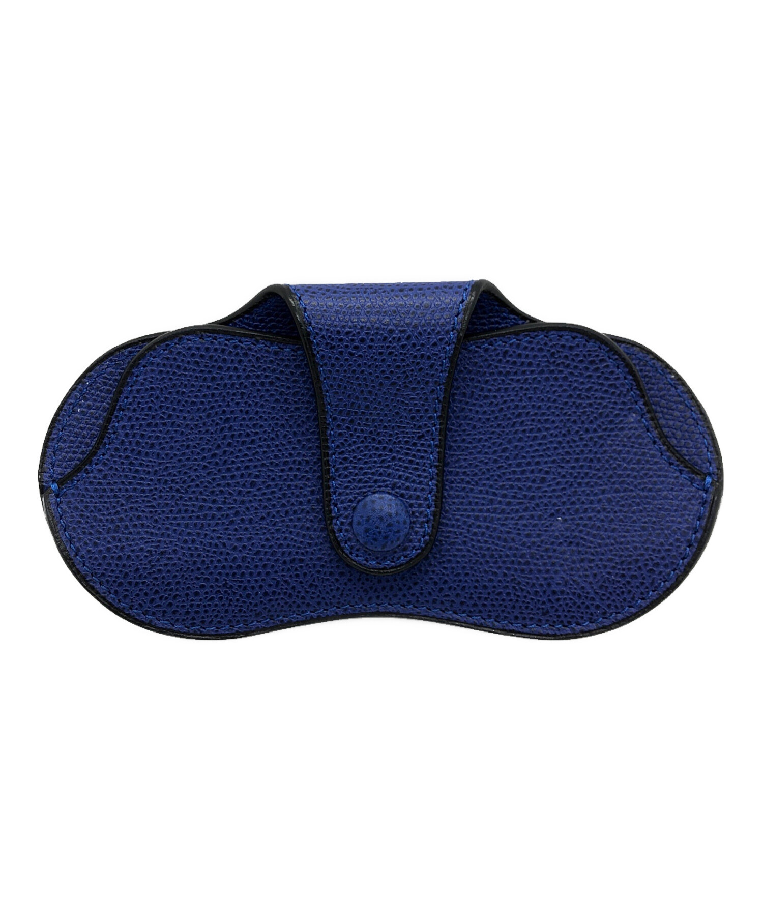 美品☆Valextraヴァレクストラ メガネケース 青色☆B83 中古・古着通販】Valextra (ヴァレクストラ) メガネケース ロイヤル