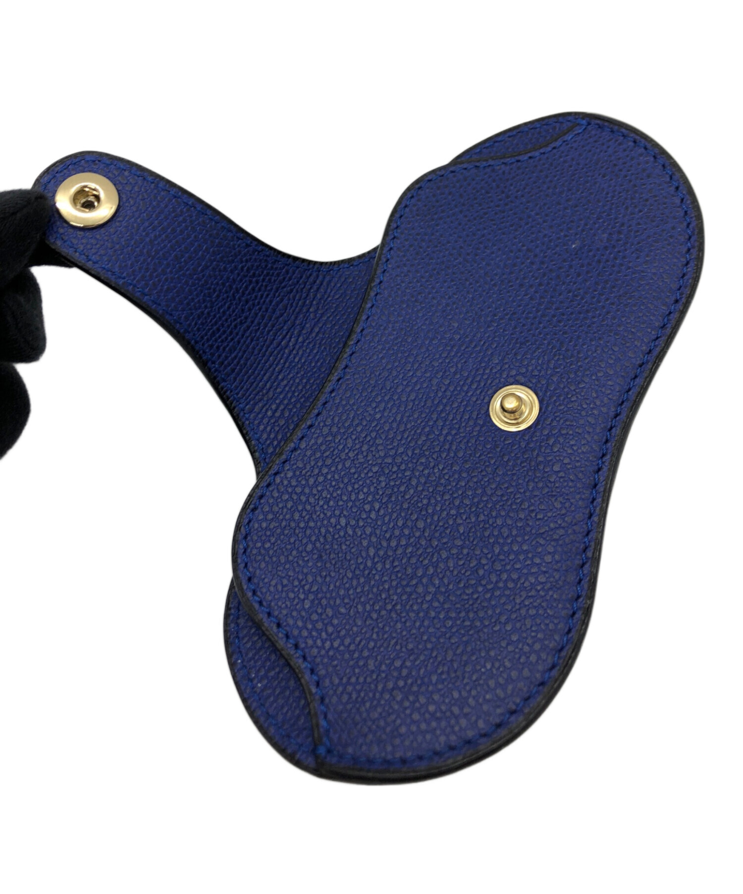 Valextra ヴァレクストラ　メガネケース コバルトブルー 中古・古着通販】Valextra (ヴァレクストラ) メガネケース ロイヤル