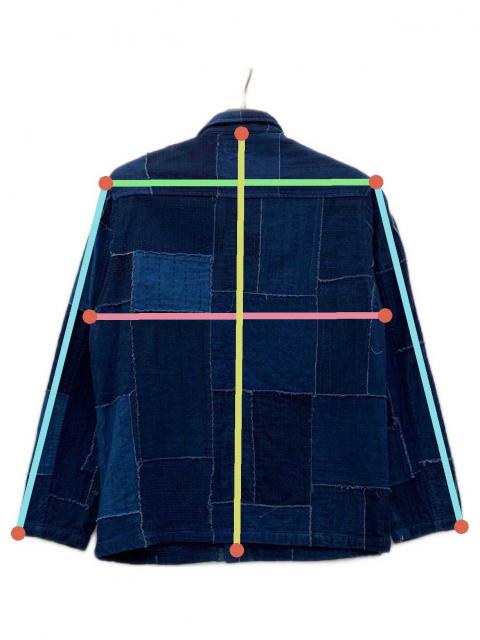 中古・古着通販】GAIJIN MADE (ガイジンメイド) 刺し子パッチワーク