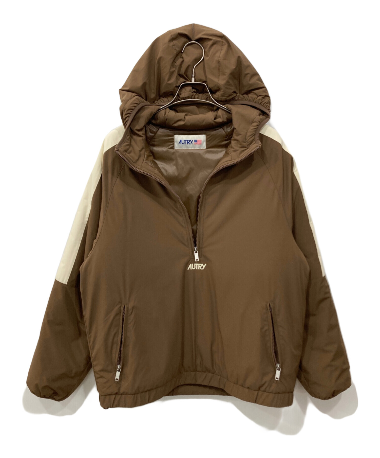 中古・古着通販】AUTRY (オートリ―) PADDED ANORAK ブラウン サイズ:M
