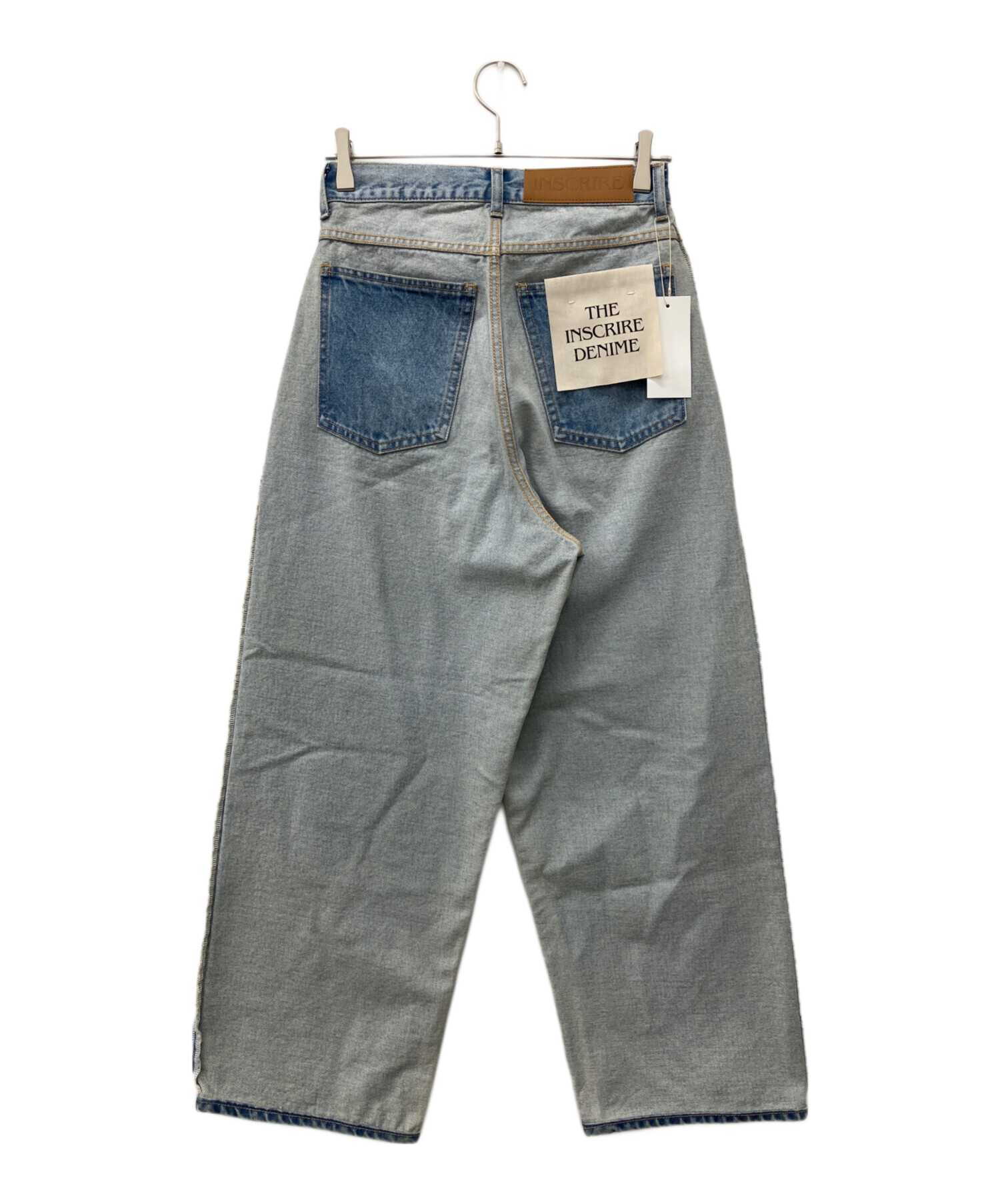 中古・古着通販】INSCRIRE (アンスクリア) Loose Fit Inside Out Denim