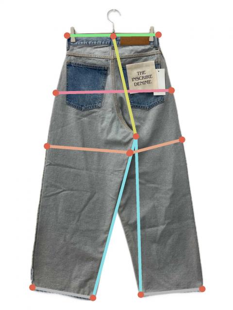 中古・古着通販】INSCRIRE (アンスクリア) Loose Fit Inside Out Denim