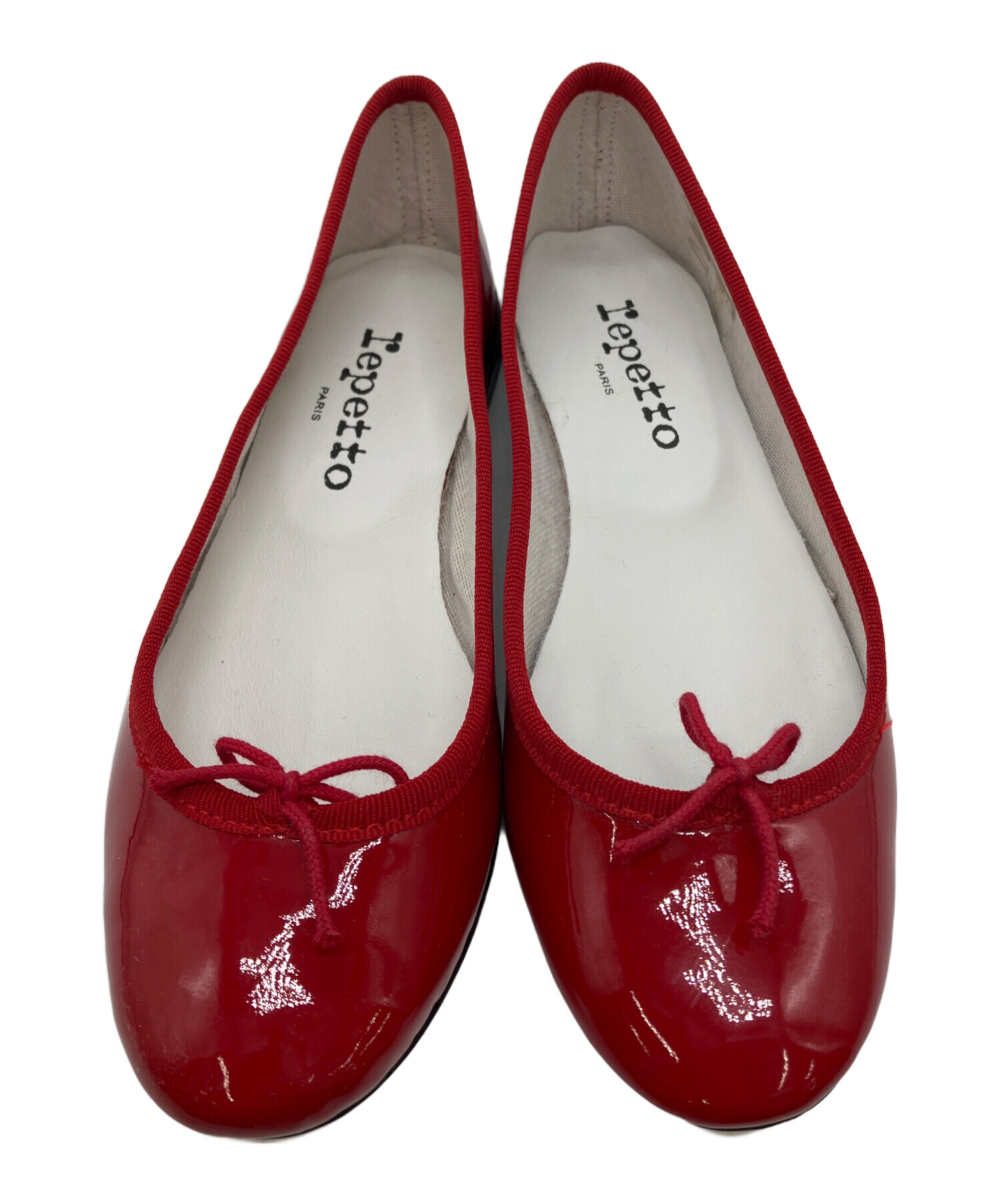 【新品未使用品】Repetto バレエシューズ レッド 旧サイズ38  24cm Repetto（レペット） バレエシューズ レッド 旧サイズ38 24cm - メルカリ