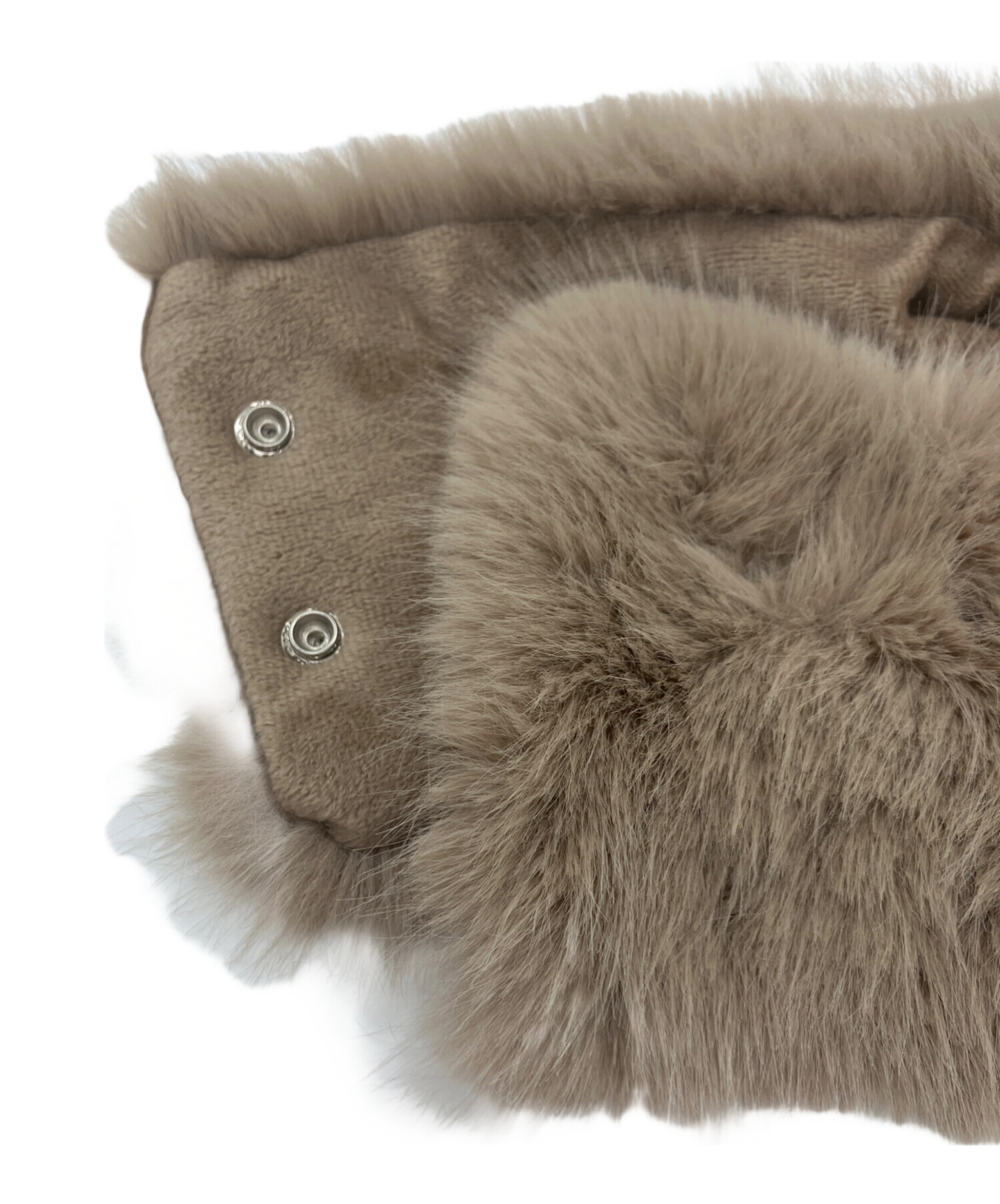 中古・古着通販】CELERI (セルリ) FUR BALACLAVA ベージュ サイズ:下記