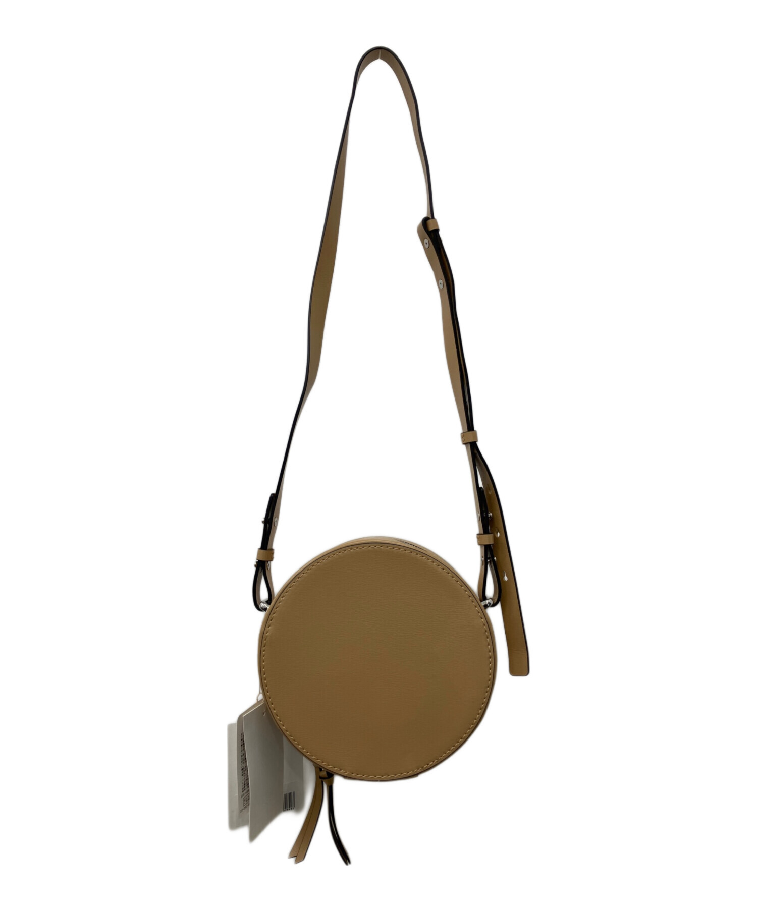 中古・古着通販】GANNI (ガニー) Banner Round Bag ベージュ｜ブランド