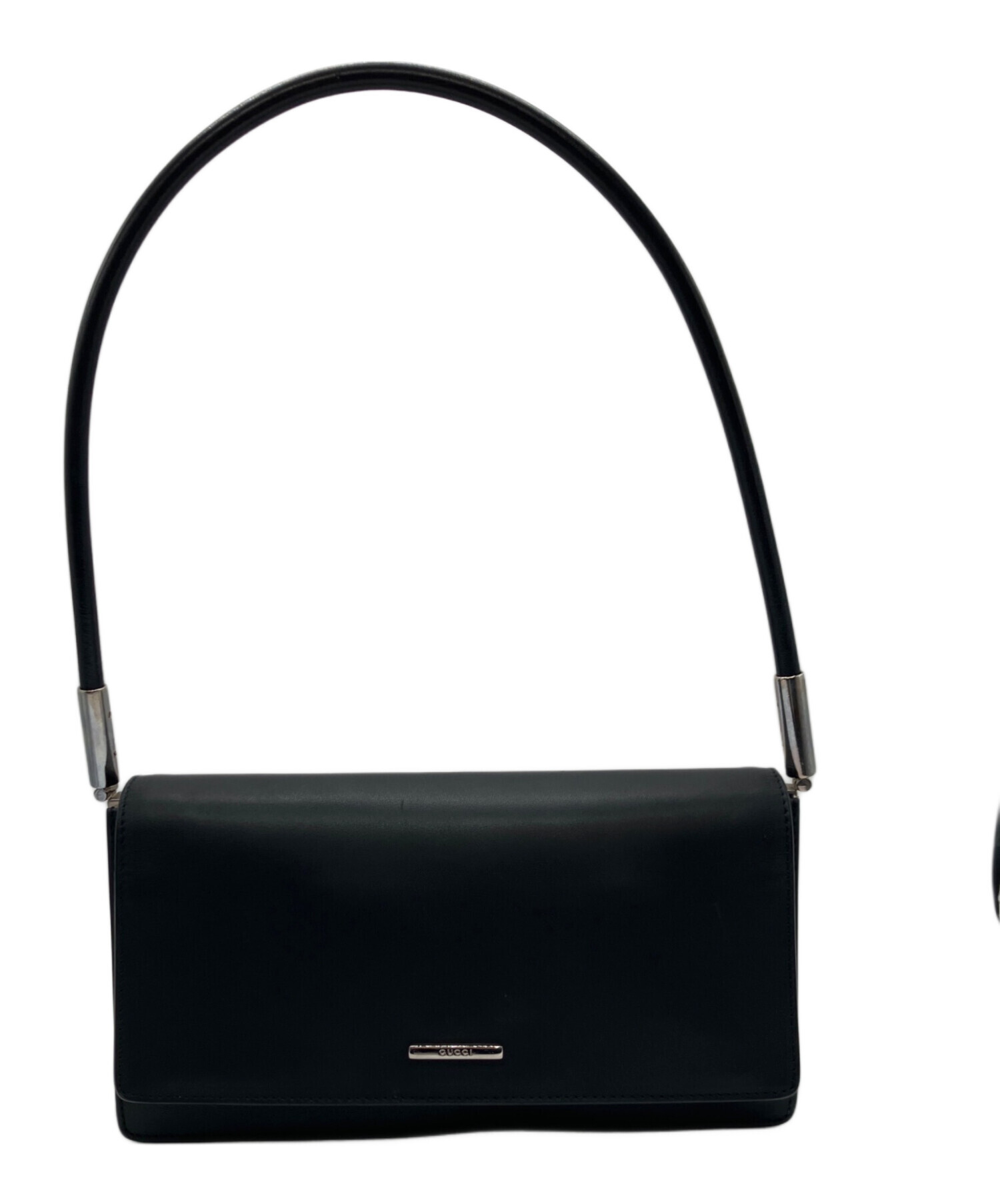 グッチ ビジネスバッグ ハンドバッグ 231850 ブラック レザー レディース GUCCI 【中古】 中古・古着通販】GUCCI (グッチ) レザーハンドバッグ ブラック