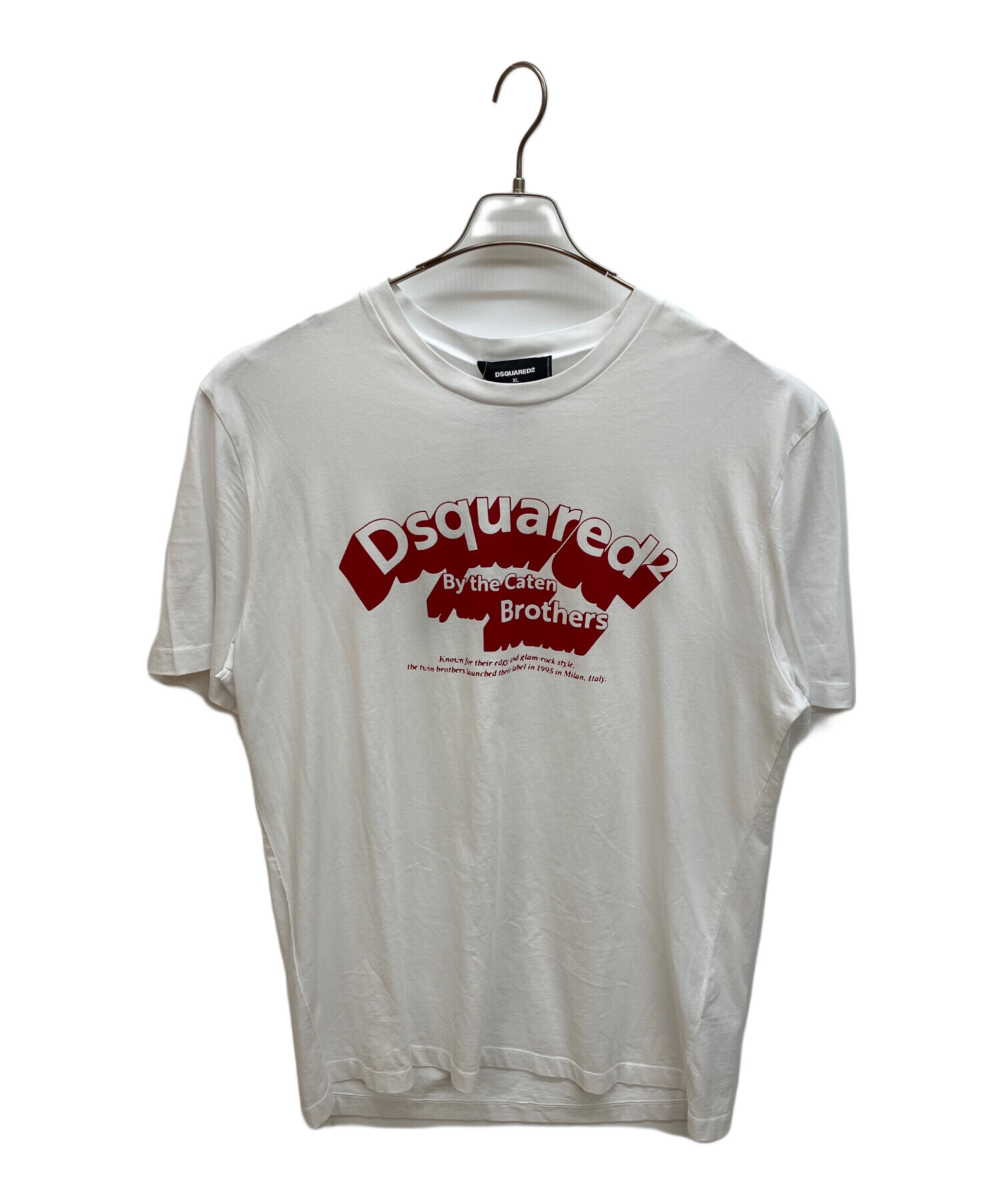 中古・古着通販】DSQUARED2 (ディースクエアード) ロゴ Tシャツ 半袖 