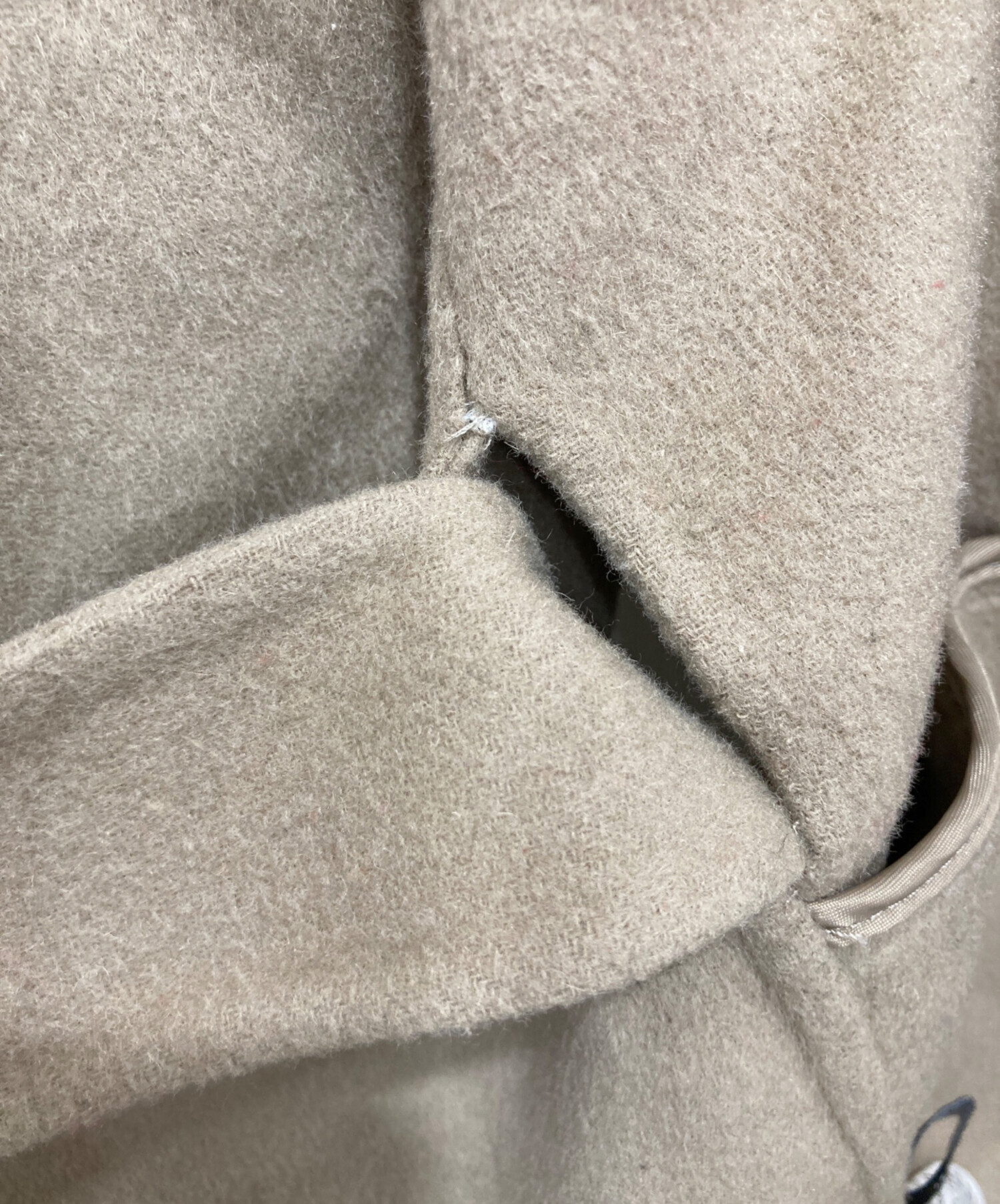 中古・古着通販】na.e (ナエ) ショートコート ベージュ サイズ:FREE