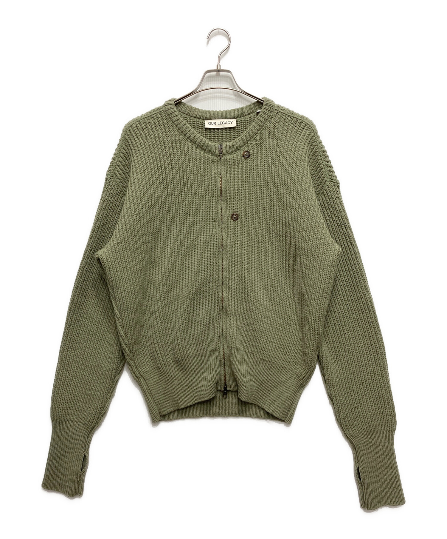 中古・古着通販】OUR LEGACY (アワーレガシー) Zip Wrap Cardigan