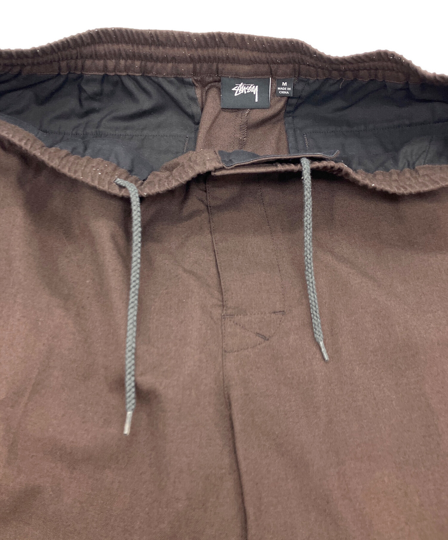 中古・古着通販】stussy (ステューシー) イージーパンツ ブラウン