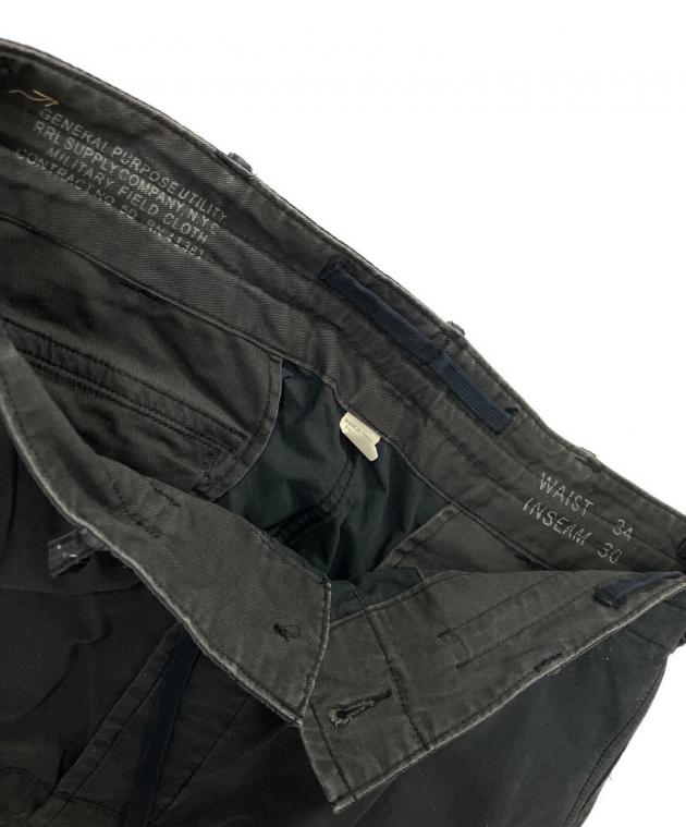 中古・古着通販】RRL (ダブルアールエル) カーゴパンツ ブラック