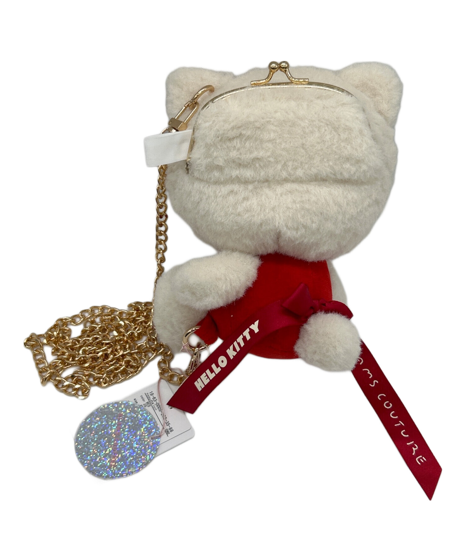 BEAMS COUTURE ハローキティのがま口ぬいぐるみみポシェット