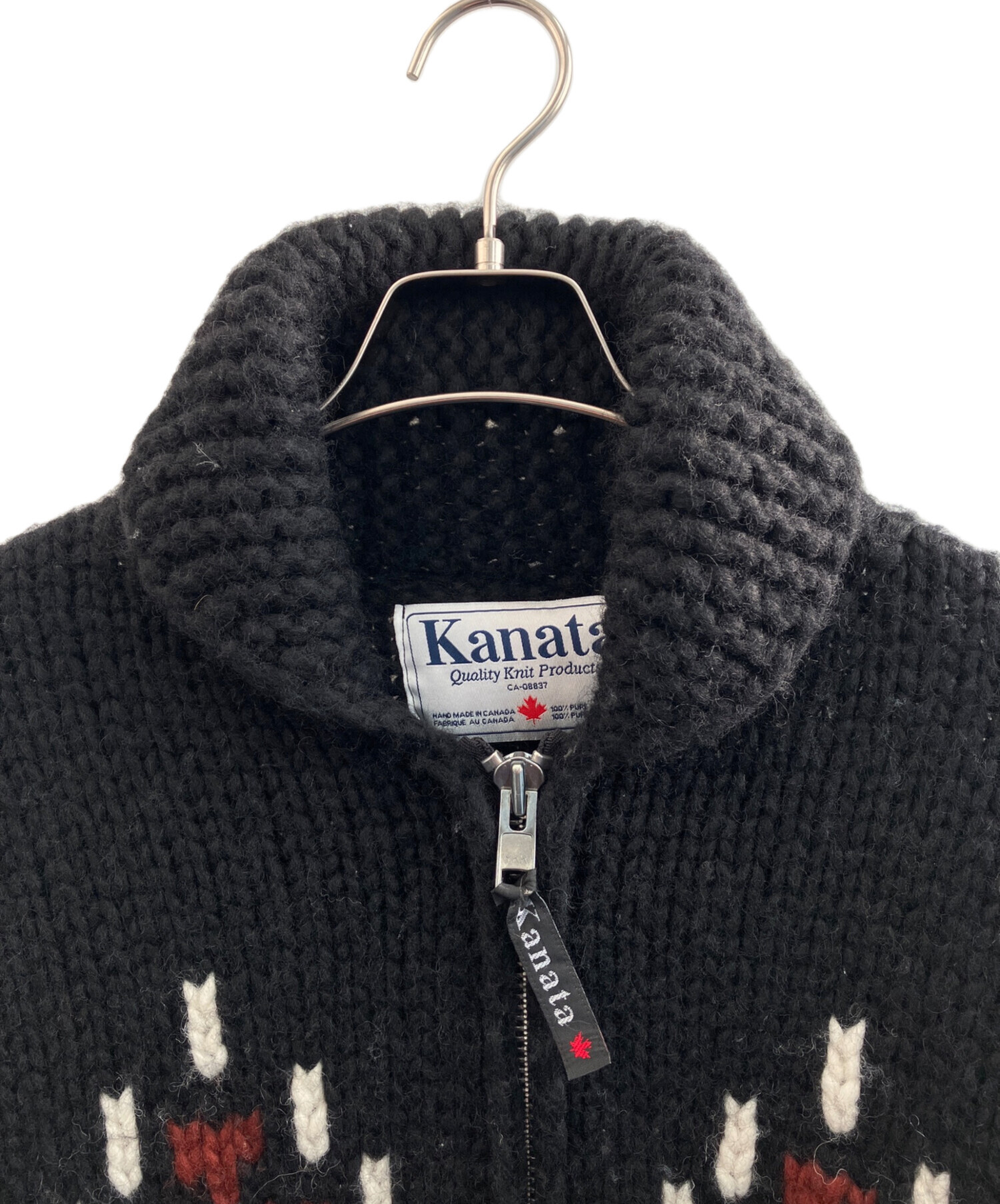 中古・古着通販】KANATA (カナタ) カウチンニットカーディガン 