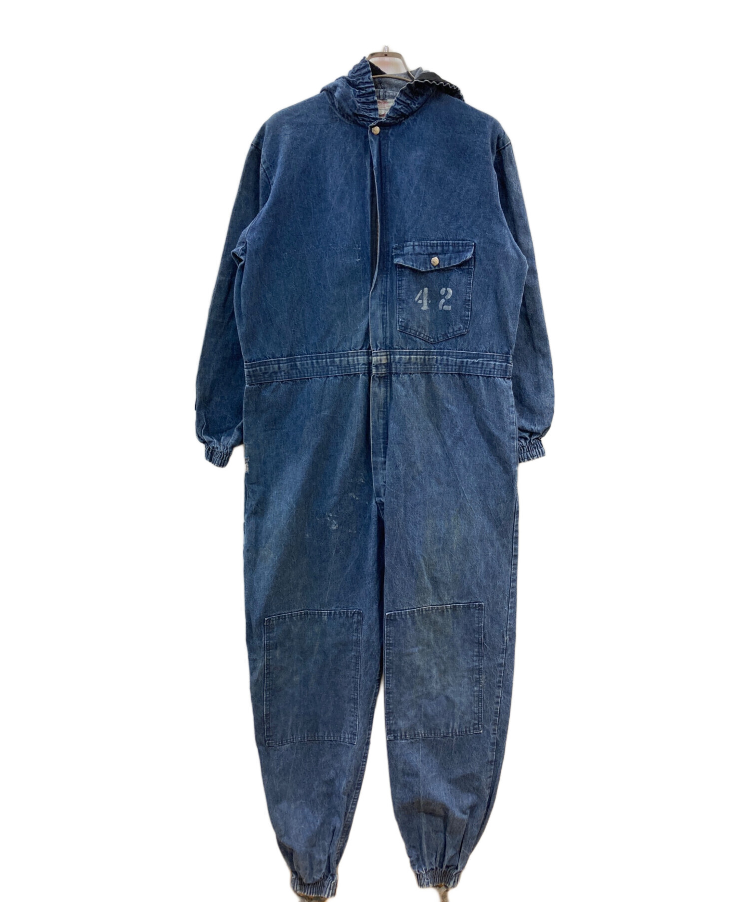 中古・古着通販】OVERDIER MFG, CORP. (ー) デニムオーバーオール
