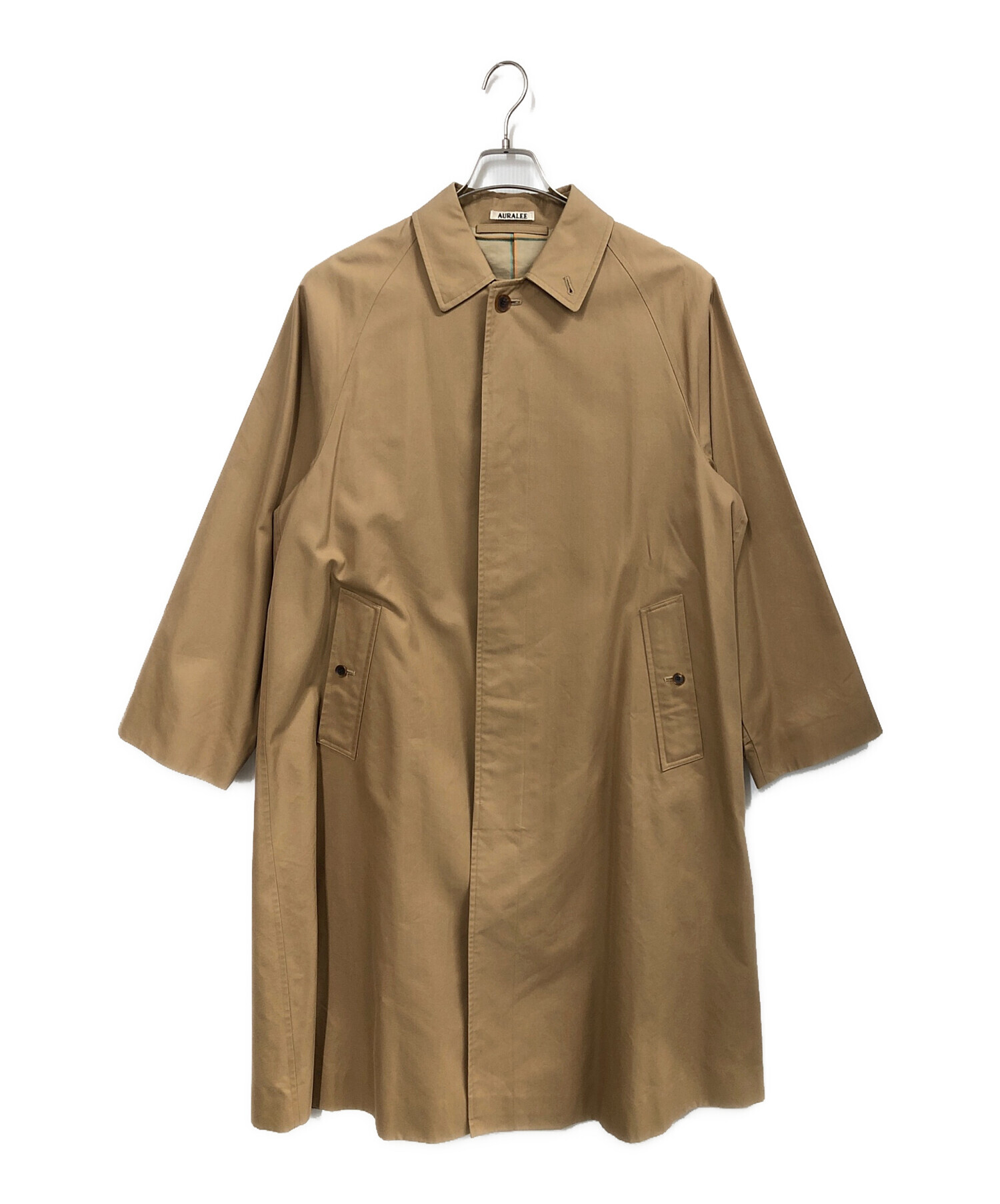 中古・古着通販】AURALEE (オーラリー) COTTON SILK GABARDINE LONG