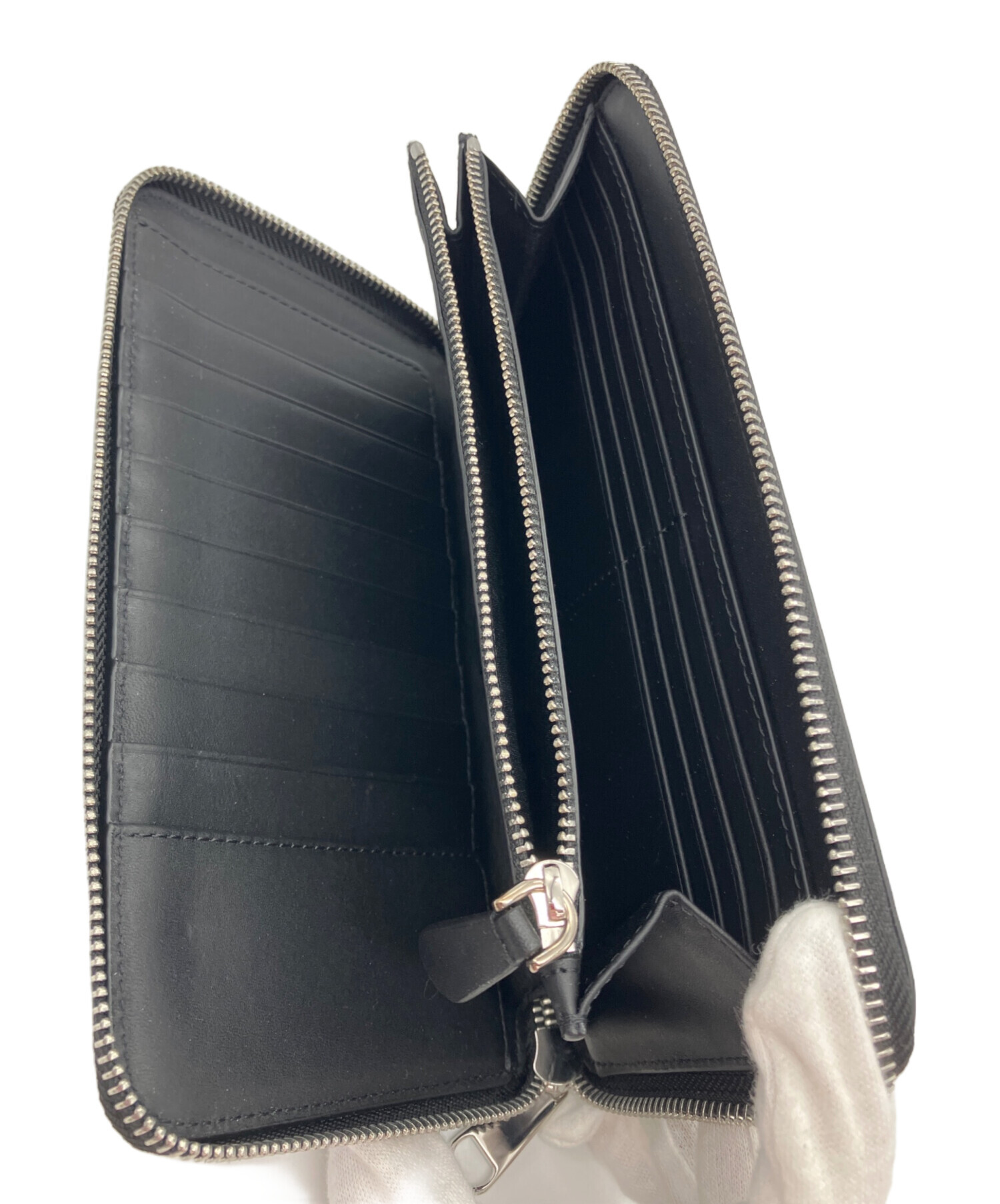 中古・古着通販】BURBERRY (バーバリー) ラウンドファスナー財布