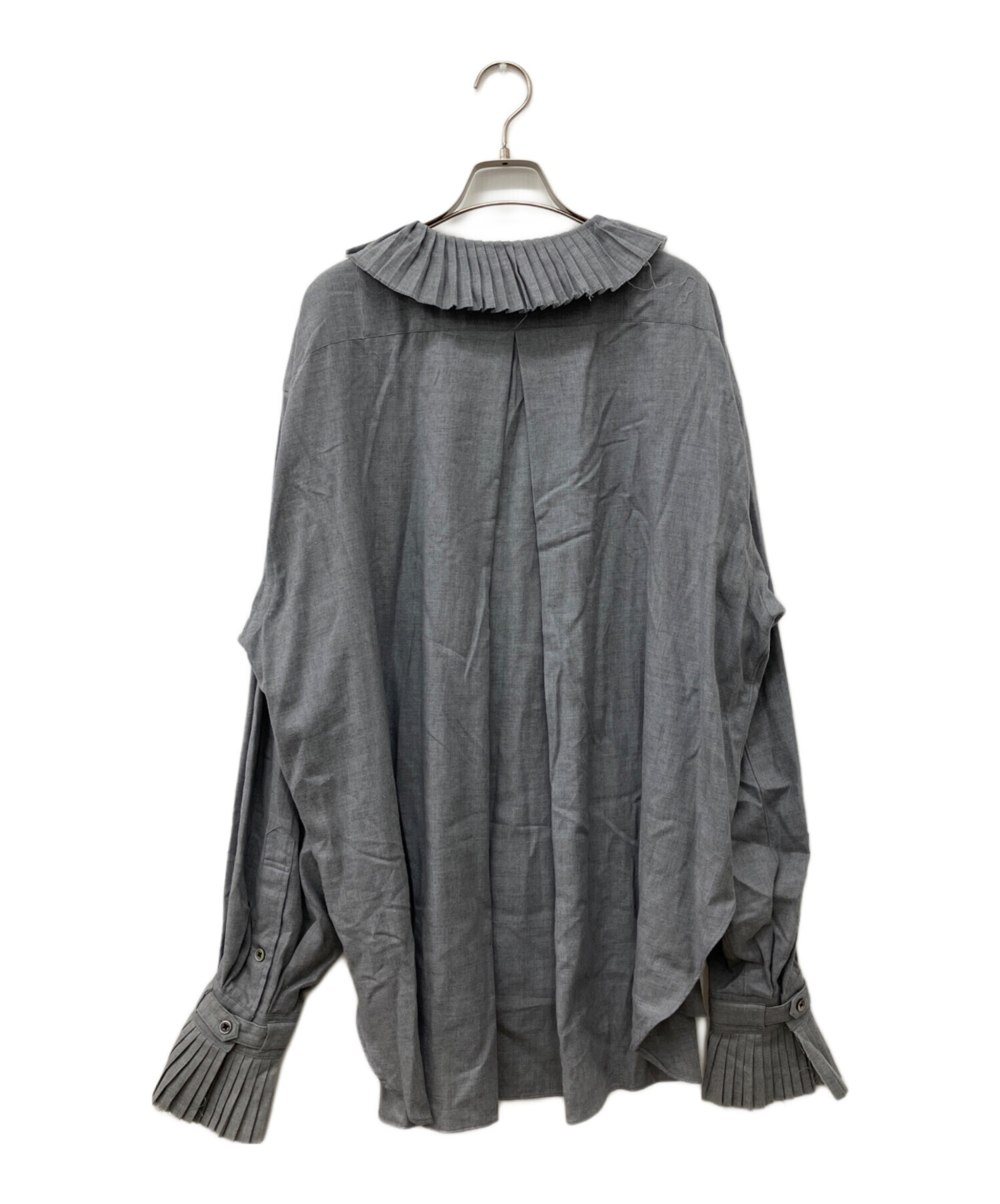 y*a様 新品＊未使用【JUN MIKAMI】 ジュンミカミ　プリーツカラーウー JUN MIKAMI】プリーツカラーオックスフォードシャツ – ONENESS ONLINE