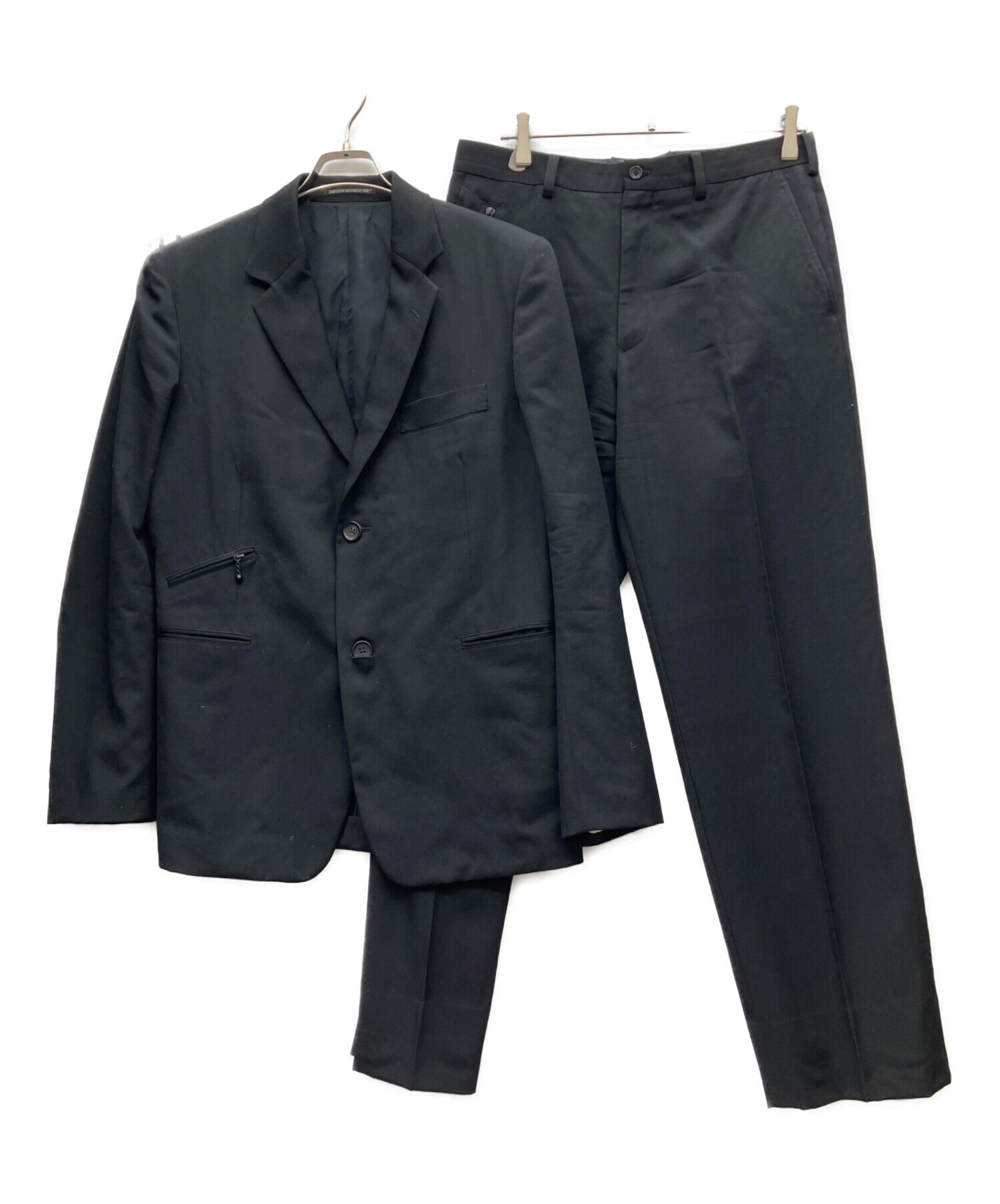 ヨウジヤマモト コスチュームドオム シングルスーツ ウールギャバジン 中古・古着通販】Yohji Yamamoto COSTUME D'HOMME (ヨウジヤマモト