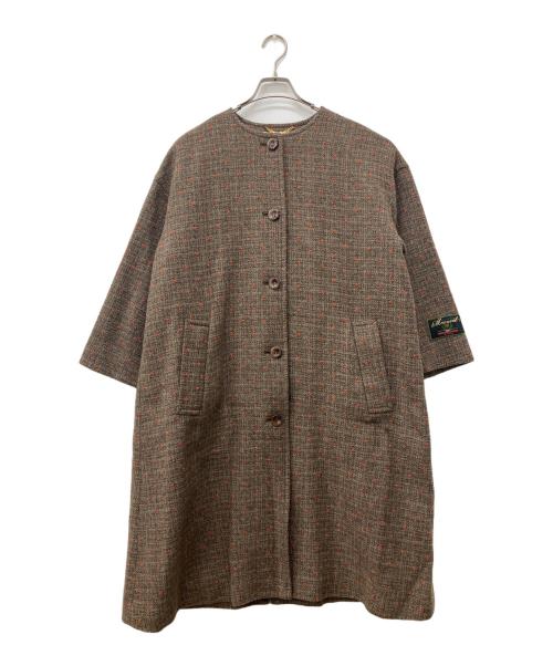 【美品】MUVEIL キッドラムファーコート　サイズ36 中古・古着通販】MUVEIL (ミュベール) ニットカラー付ドット刺繍コート