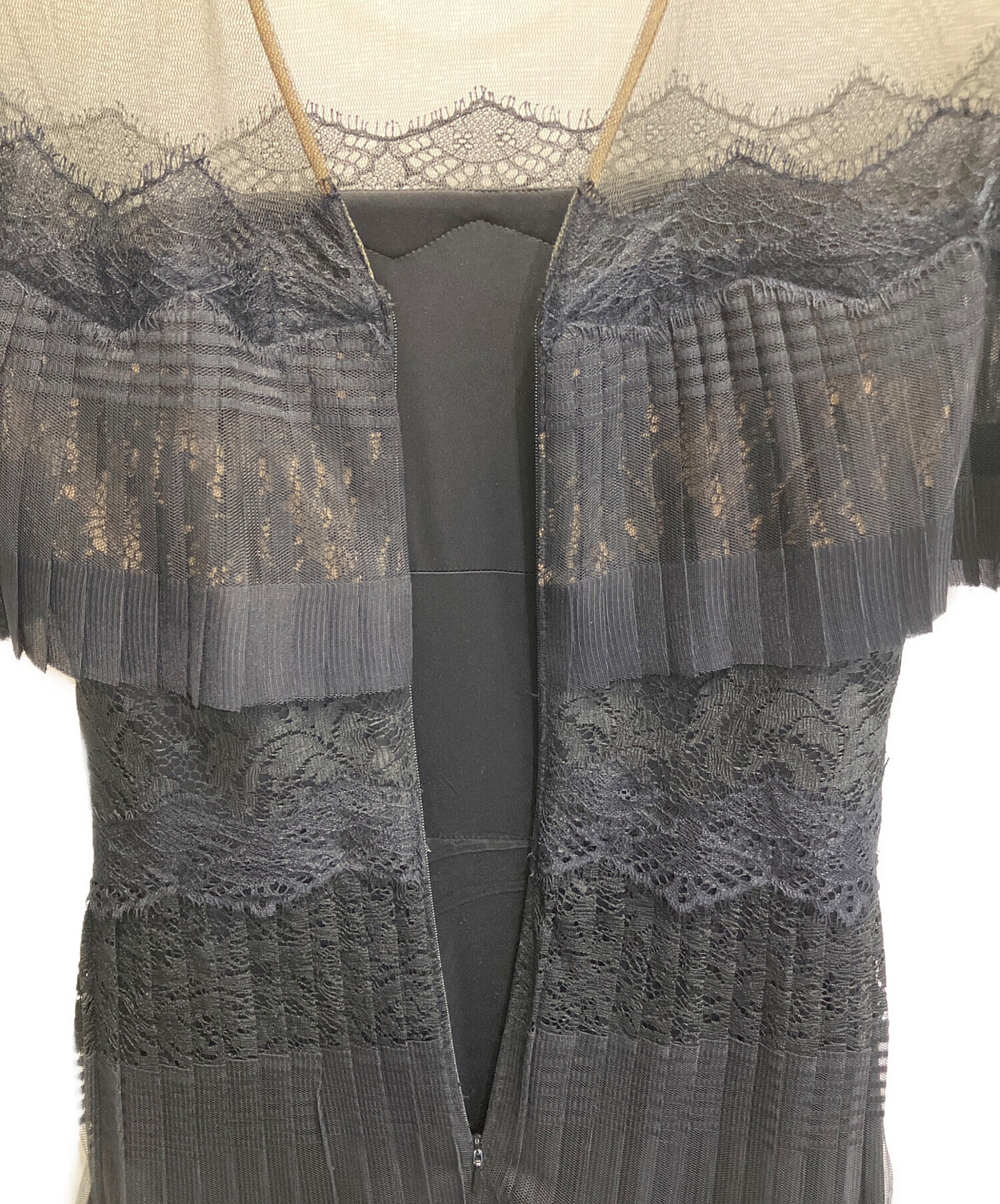 中古・古着通販】TADASHI SHOJI (タダシ ショージ) レースワンピース