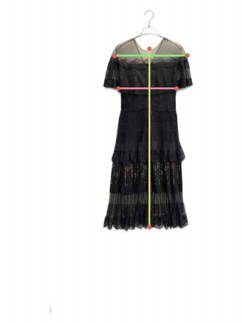 中古・古着通販】TADASHI SHOJI (タダシ ショージ) レースワンピース