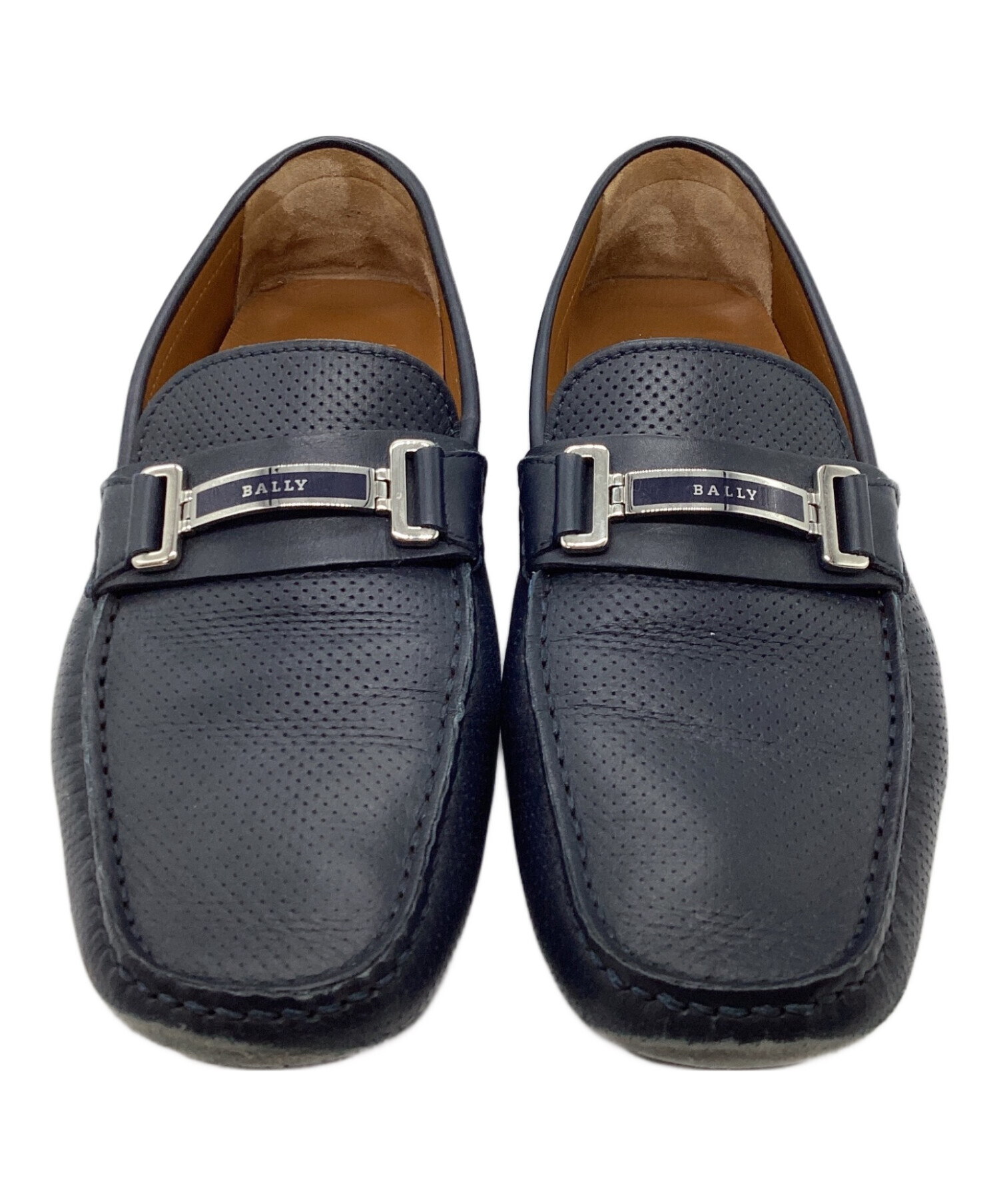 中古・古着通販】BALLY (バリー) ドライビングシューズ ネイビー