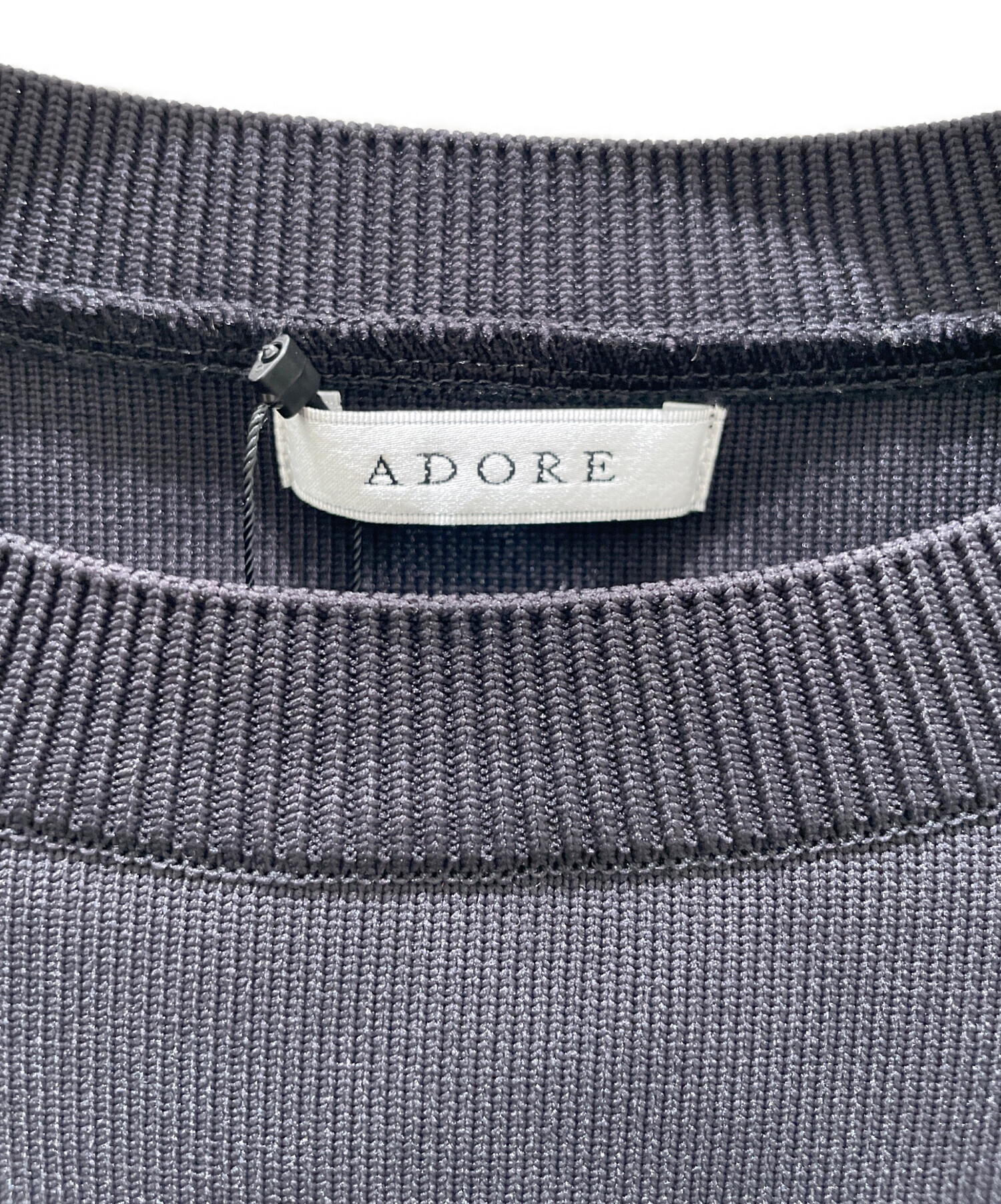 中古・古着通販】ADORE (アドーア) フォルムドニットワンピース 