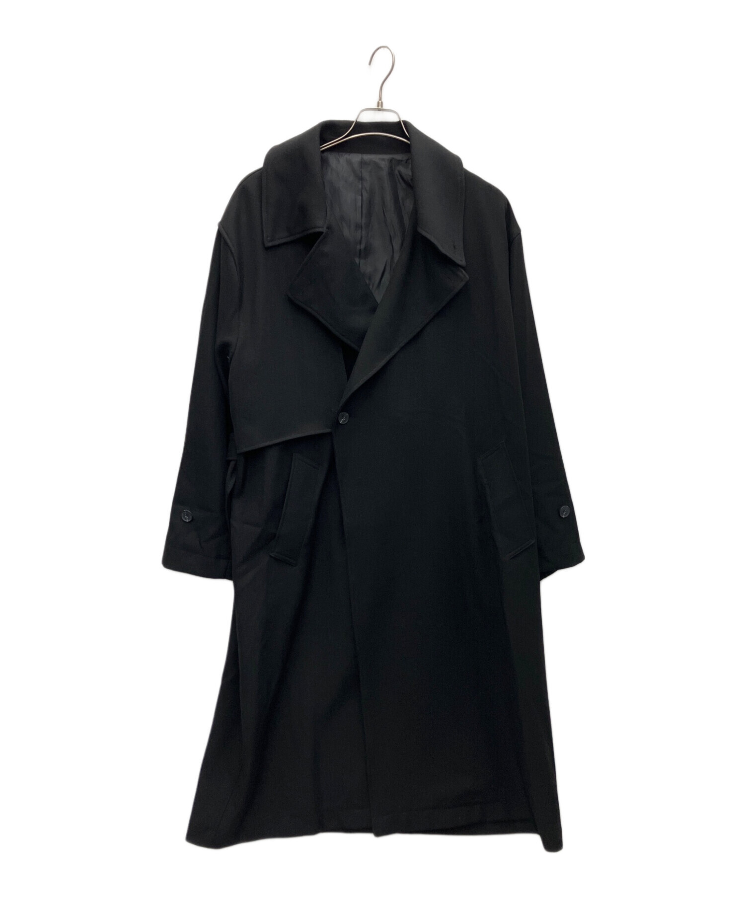 中古・古着通販】SINSS (シンス) トレンチコート ブラック サイズ:S