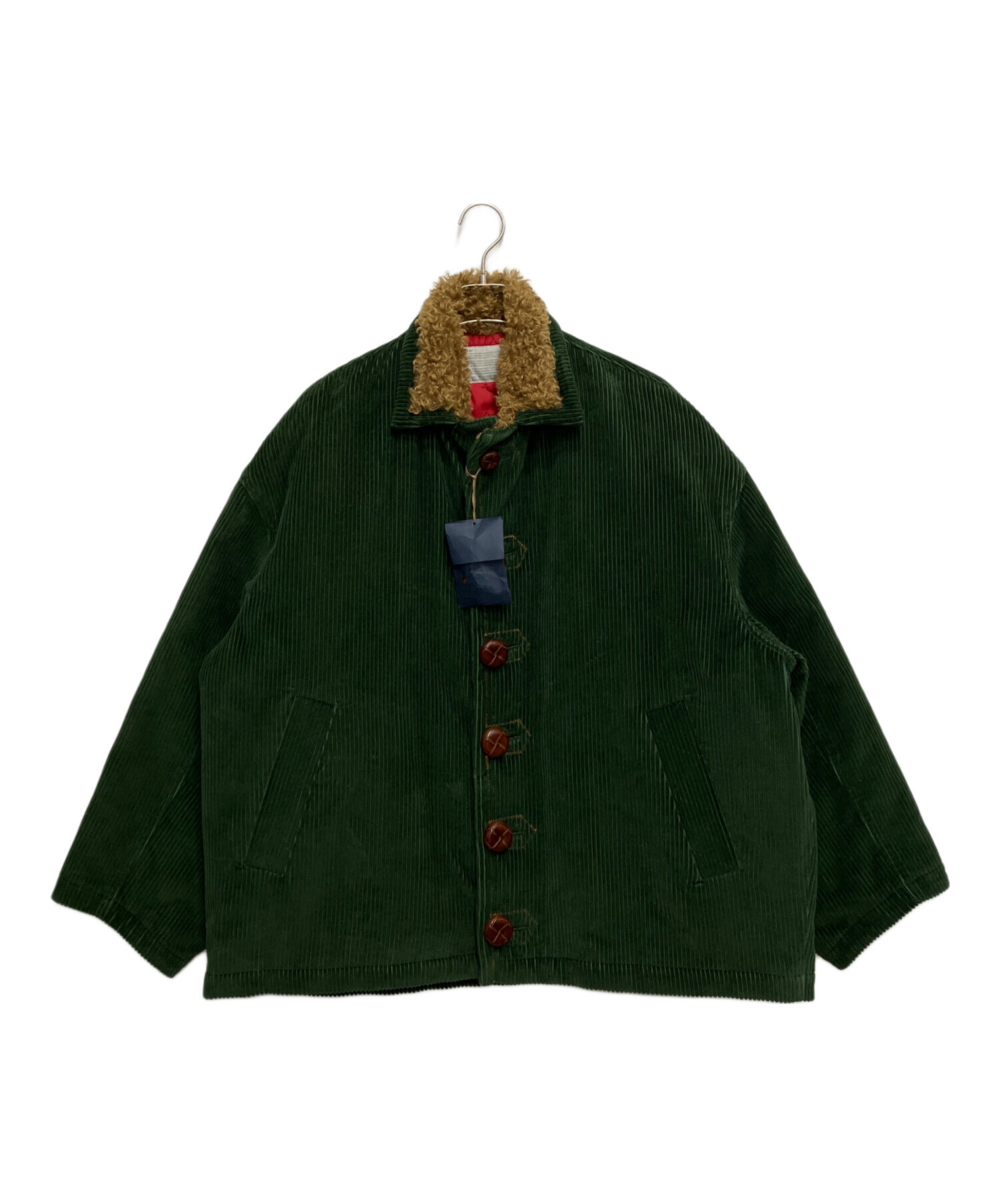 中古・古着通販】KOLOR (カラー) コーデュロイジャケット グリーン