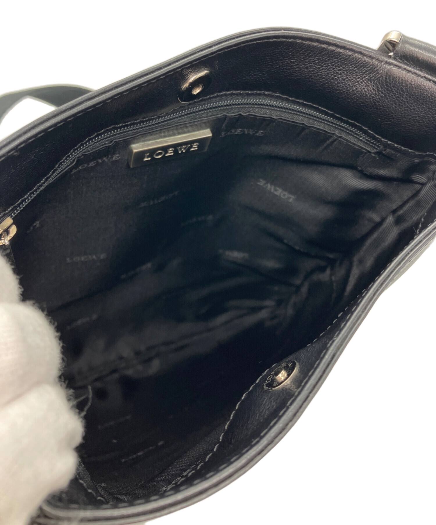 中古・古着通販】LOEWE (ロエベ) アナグラム ショルダーバッグ