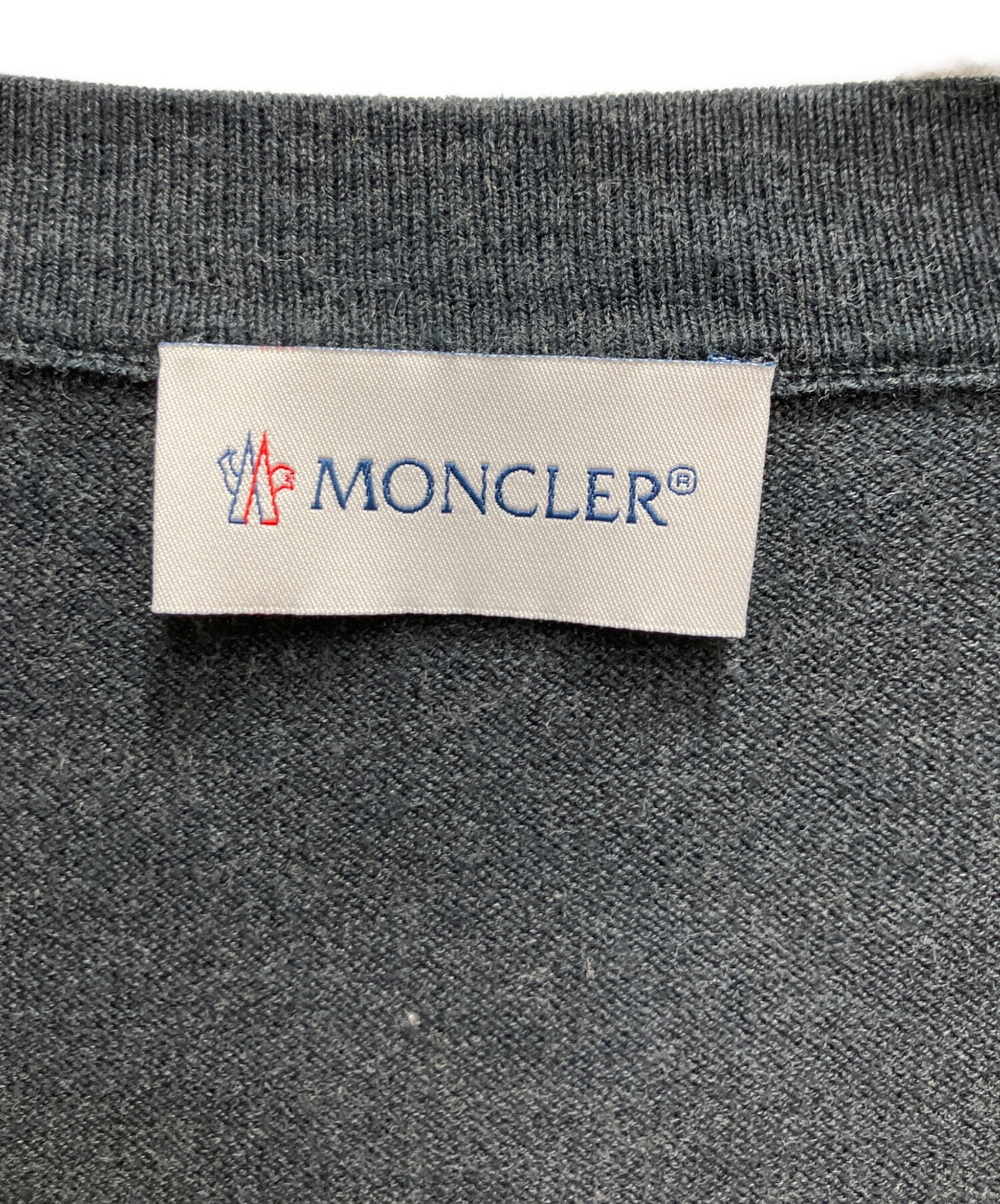中古・古着通販】MONCLER (モンクレール) MAGLIA カーディガン グレー