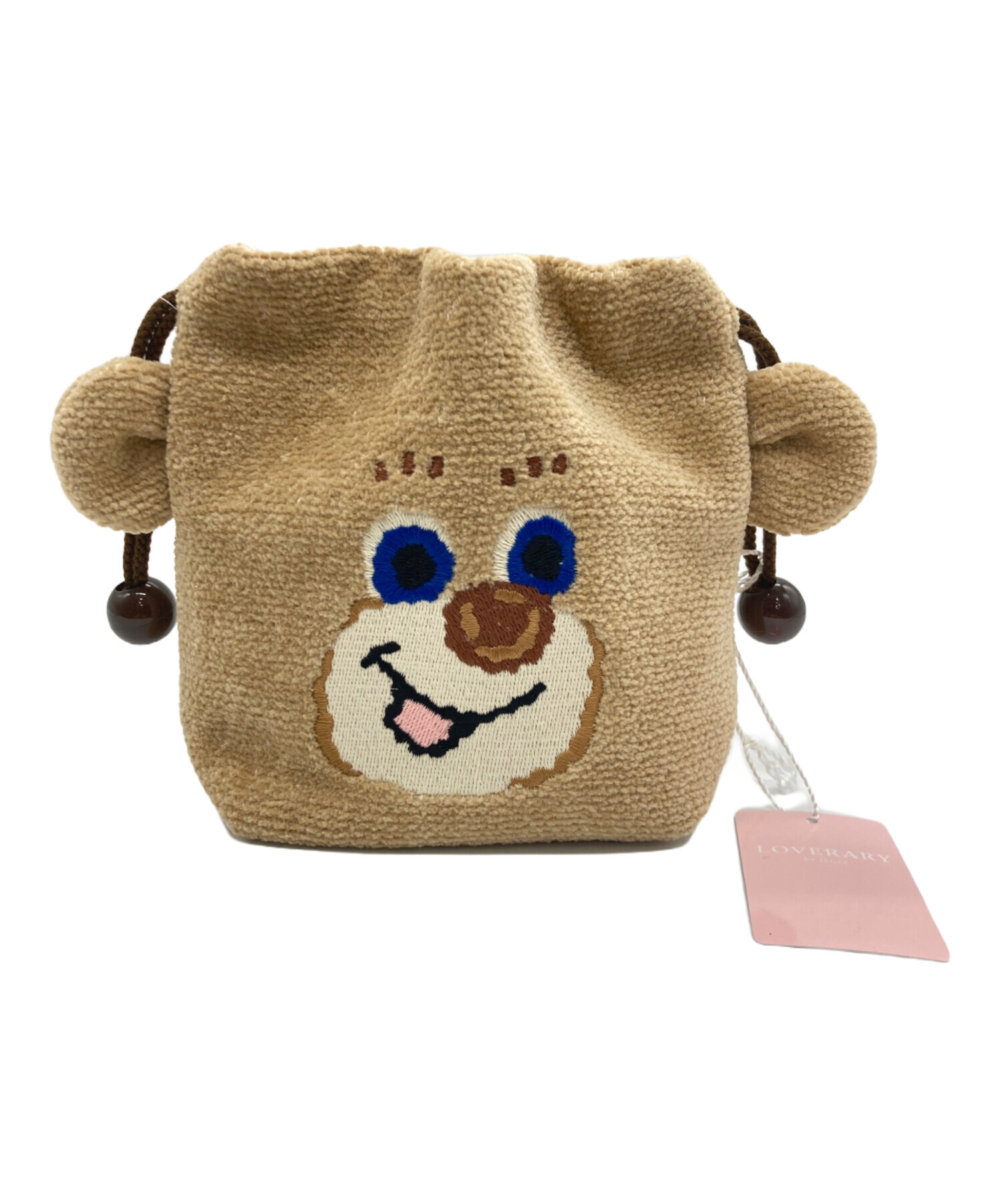 【新品未使用】ラブラリー フェイラー ドアップテディ巾着 新品未使用タグ付き】ラブラリーフェイラー ドアップテディ 巾着