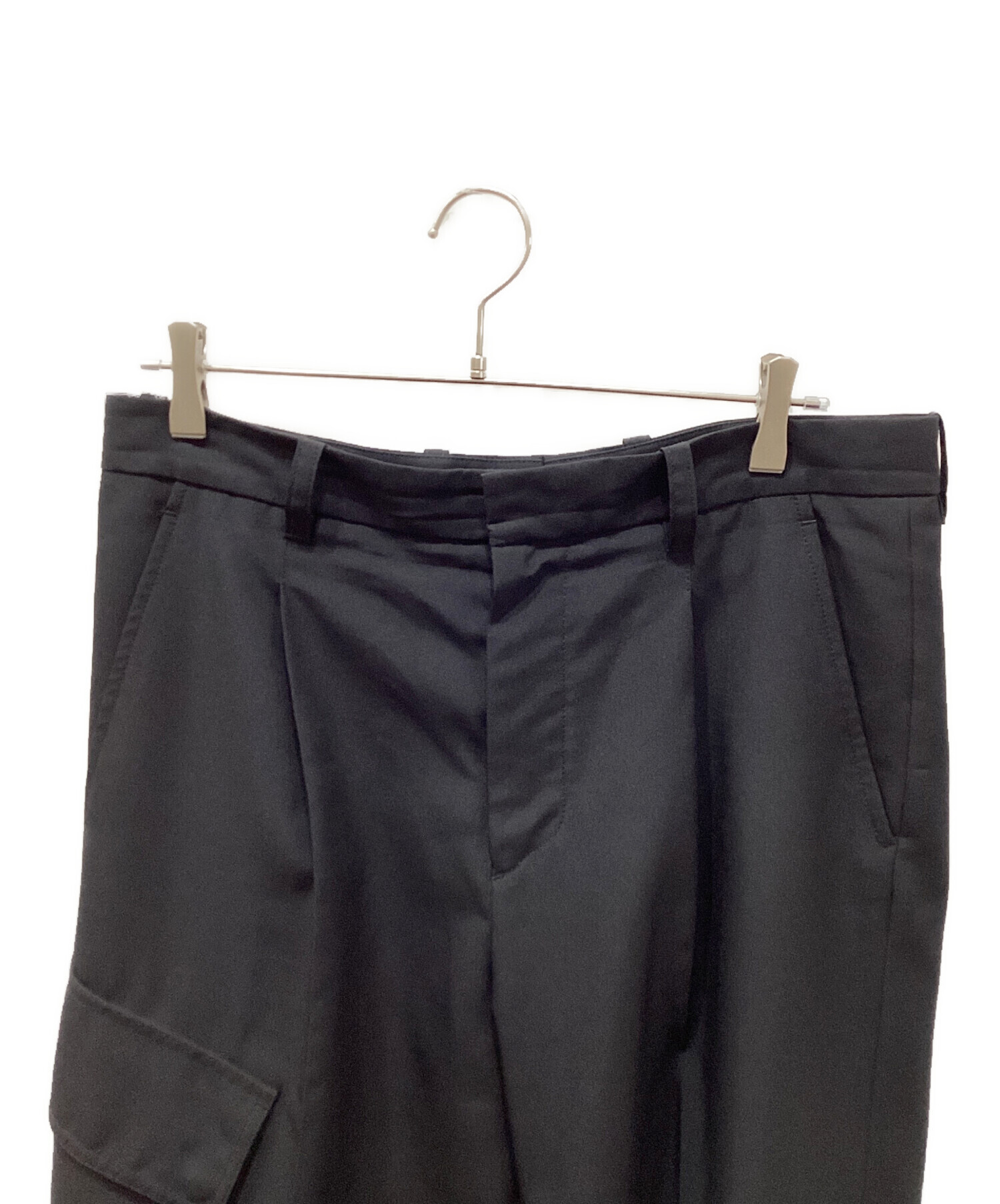 中古・古着通販】OAMC (オーエーエムシー) COMBINE PANTS ブラック