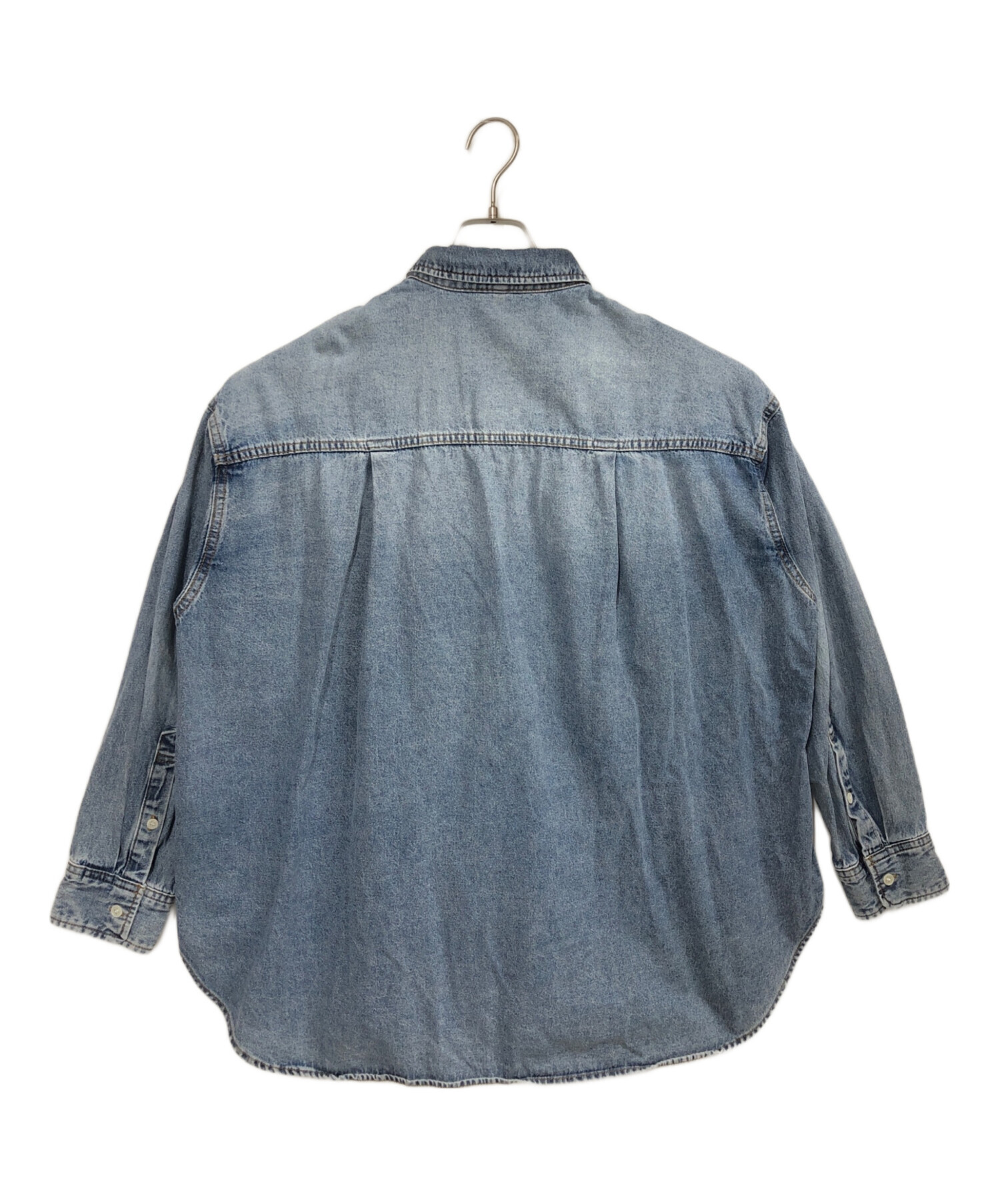 中古・古着通販】RIVE DROITE (リヴドロワ) ビッグデニムシャツ