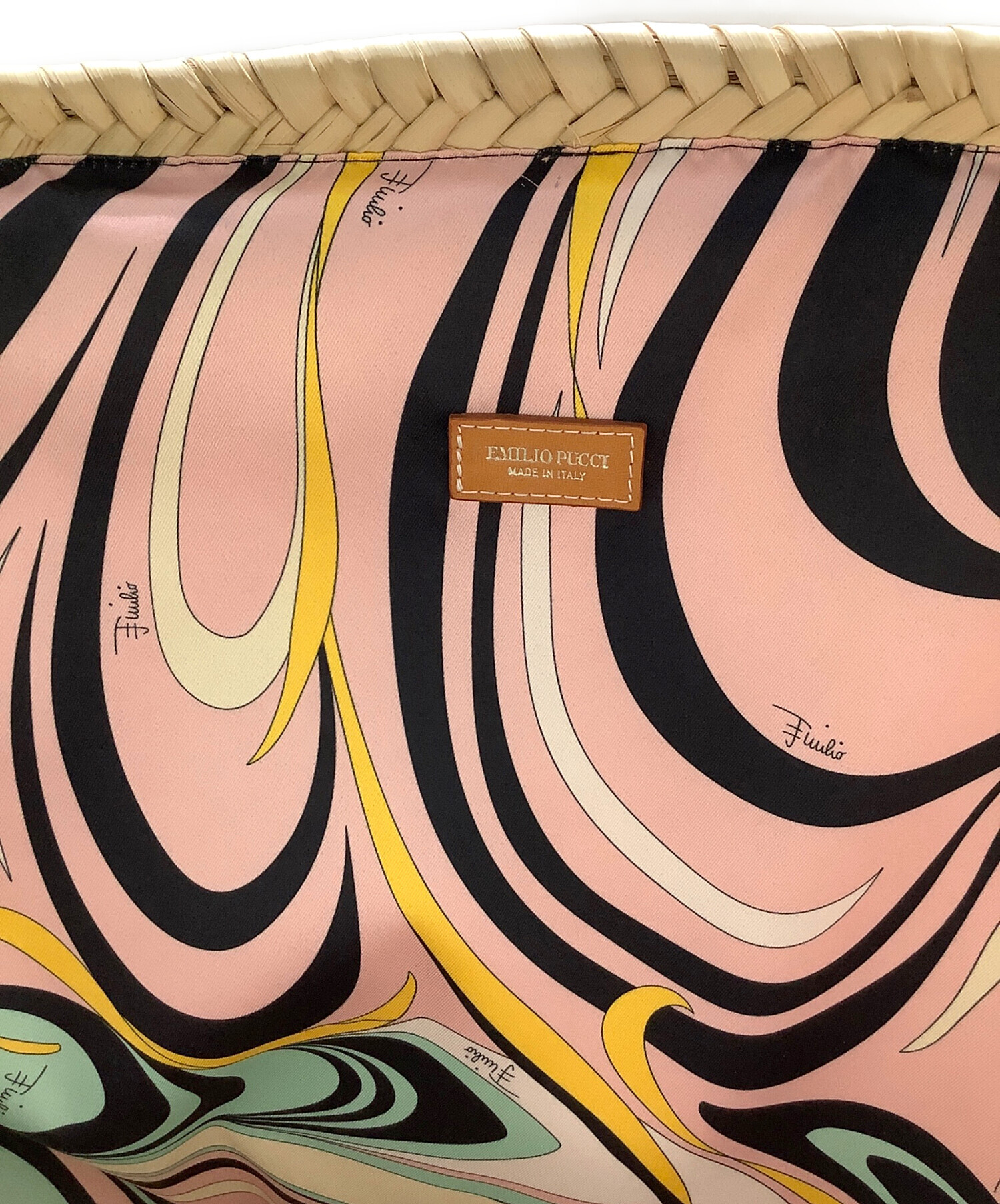 中古・古着通販】Emilio Pucci (エミリオ プッチ) カゴバッグ