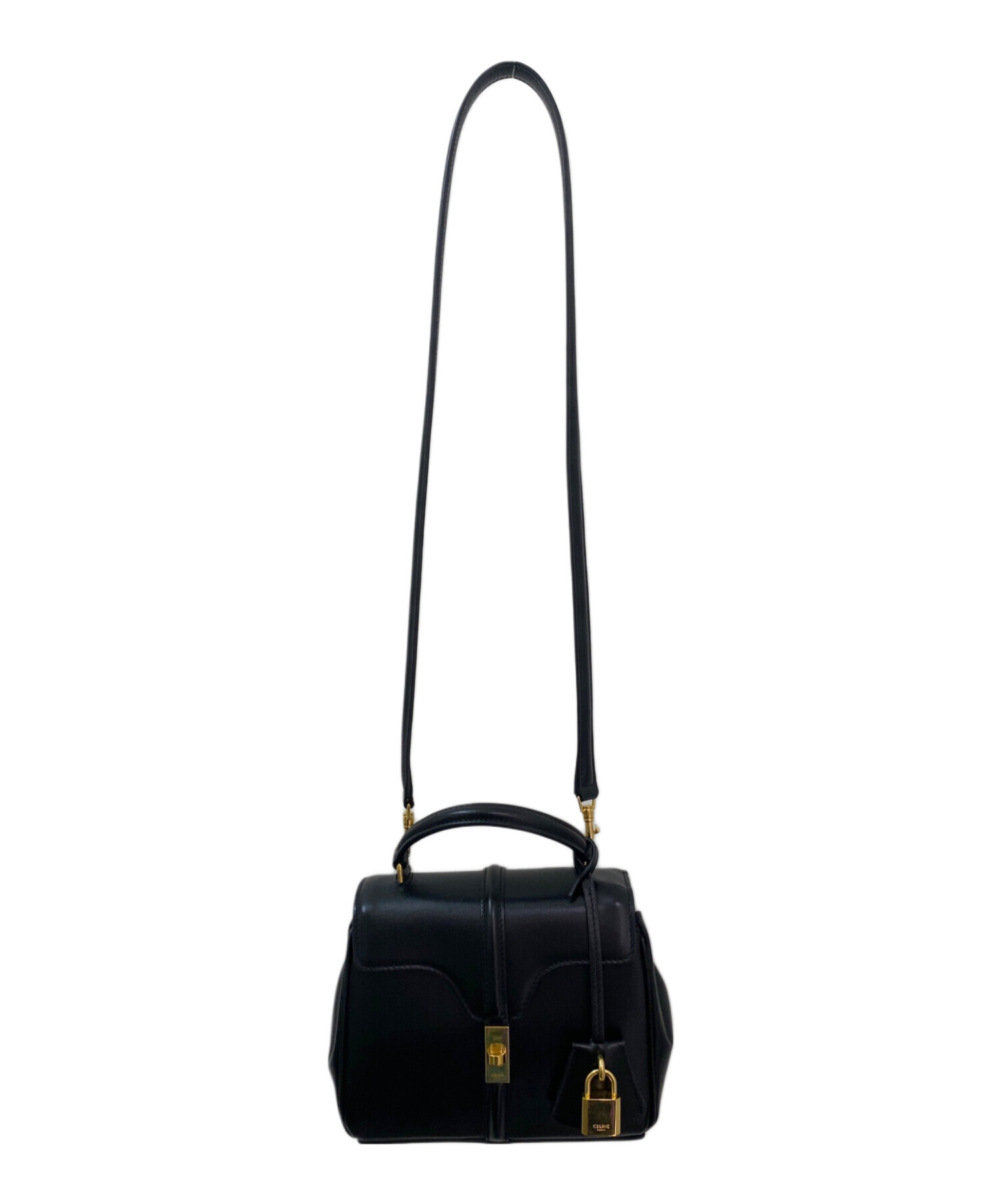 中古・古着通販】CELINE (セリーヌ) 16(セーズ) mini ブラック サイズ