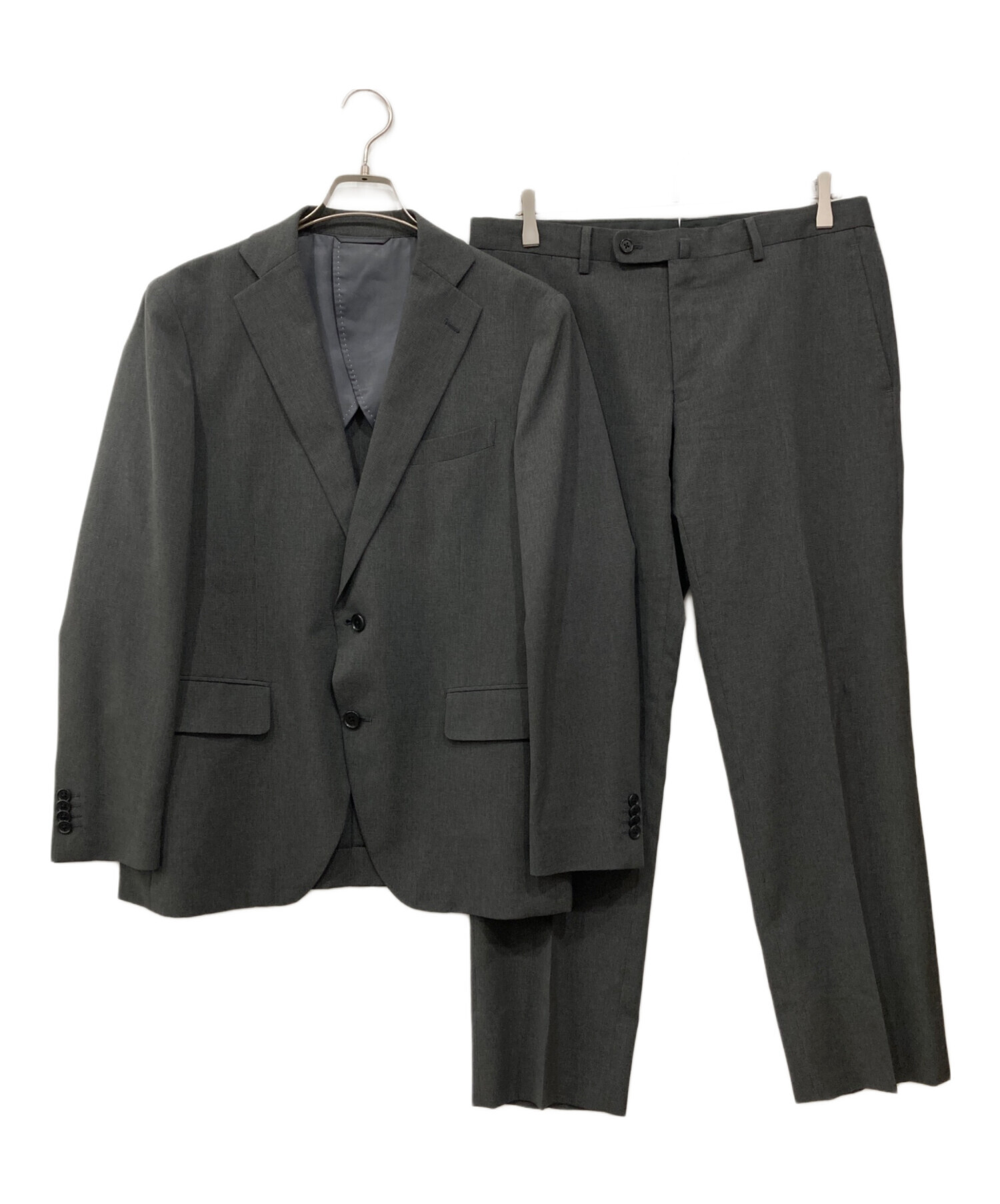 短時間着用2回/ユニバーサルランゲージ/セットアップ WEB限定／PERFORMANCE SUIT／ジャケット＆パンツ＆Tシャツセットアップ
