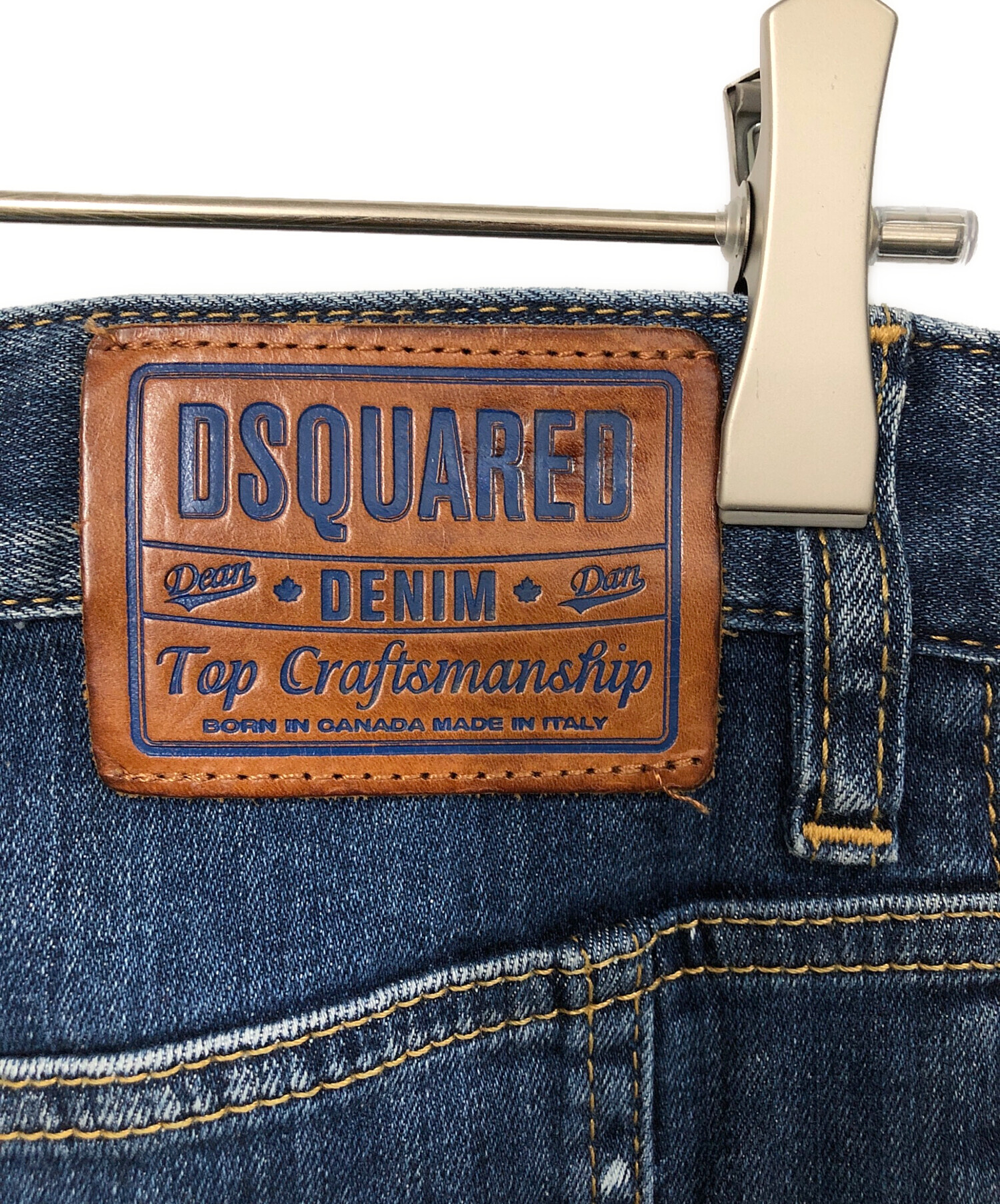 中古・古着通販】DSQUARED2 (ディースクエアード) ダメージ加工デニム