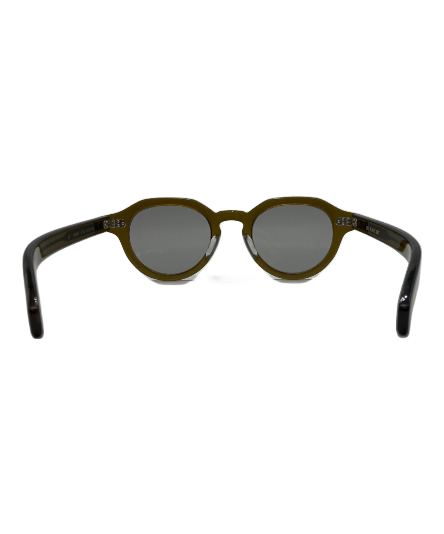 BLANC..（ブラン）オリーブサングラス 中古・古着通販】BLANC (ブラン) サングラス オリーブ｜ブランド・古着