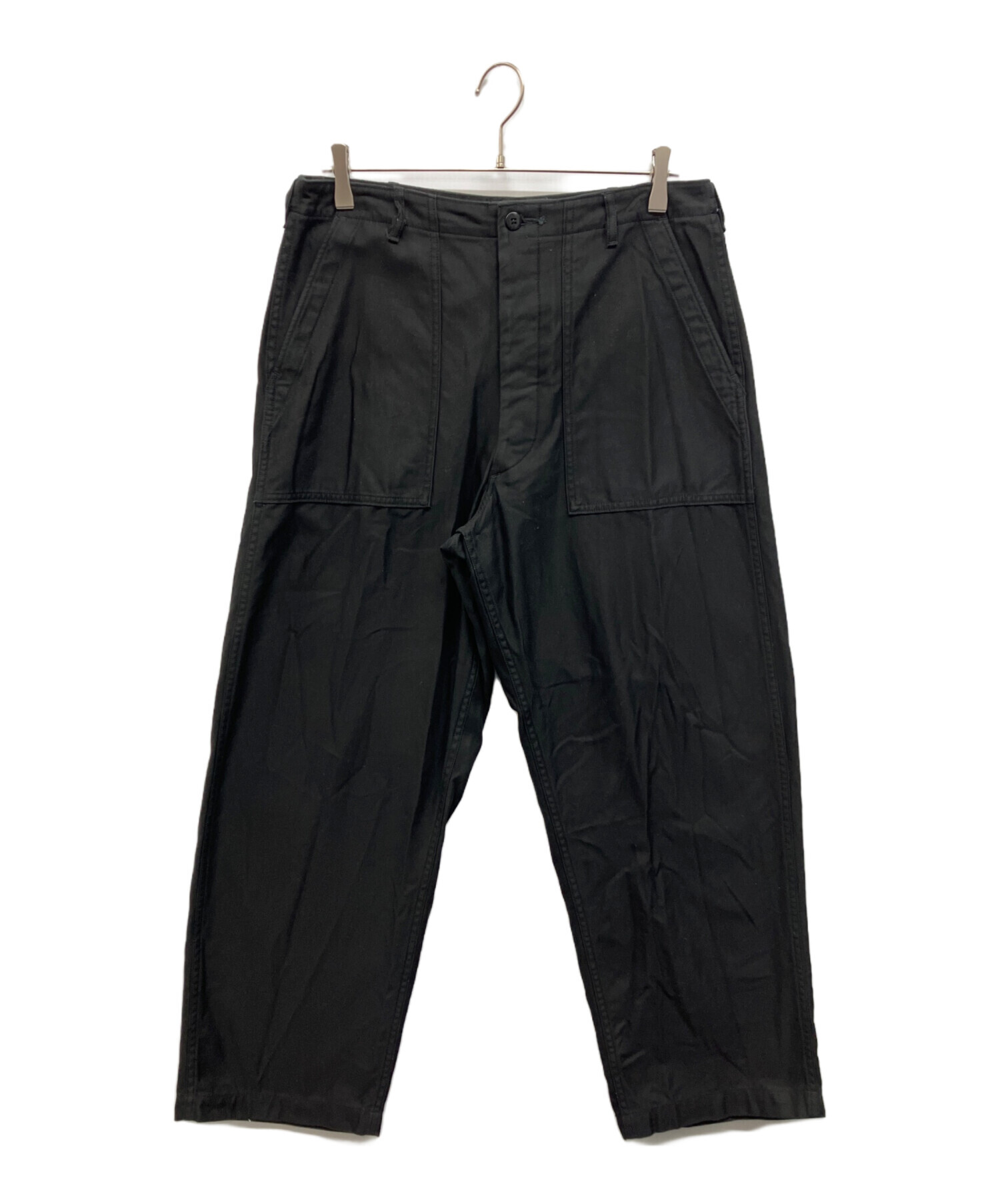 中古・古着通販】INTERIM (インテリム) ベイカーパンツ ブラック