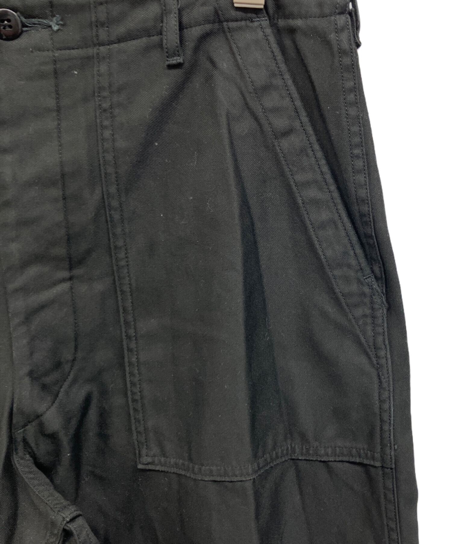 中古・古着通販】INTERIM (インテリム) ベイカーパンツ ブラック